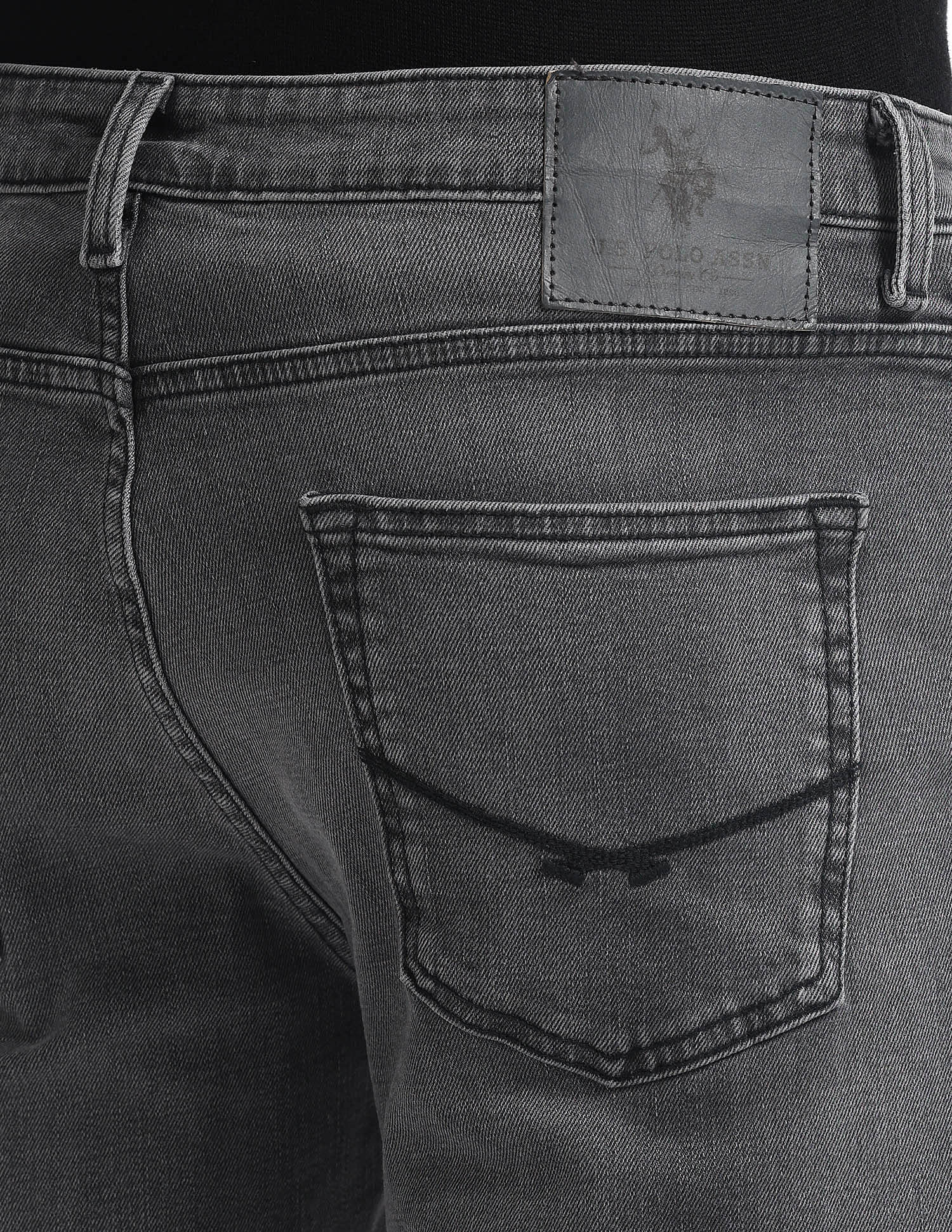 Harold Slim Straight Fit Black Jeans - Image 7