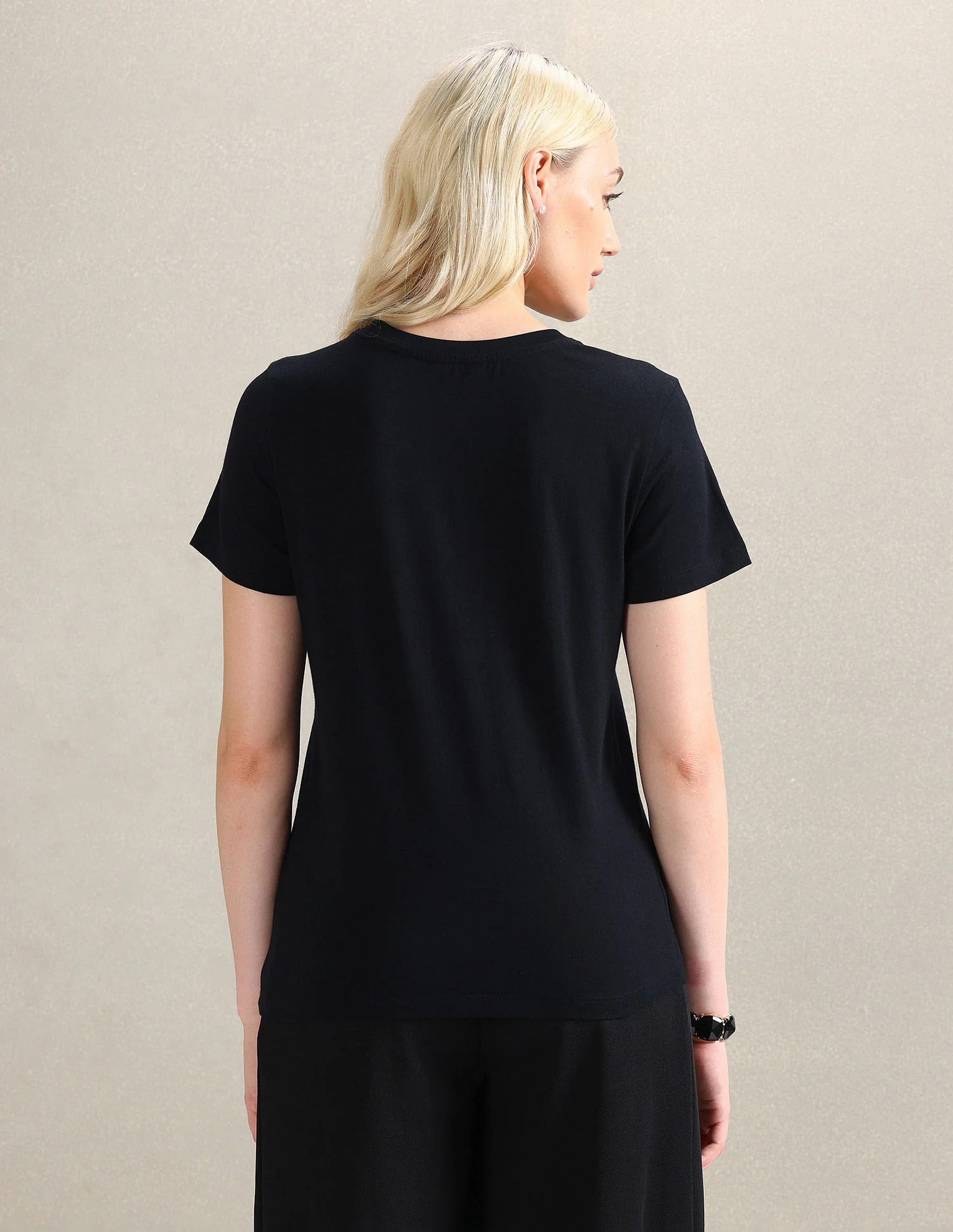 HD Brand Print Cotton T-Shirt - Image 5