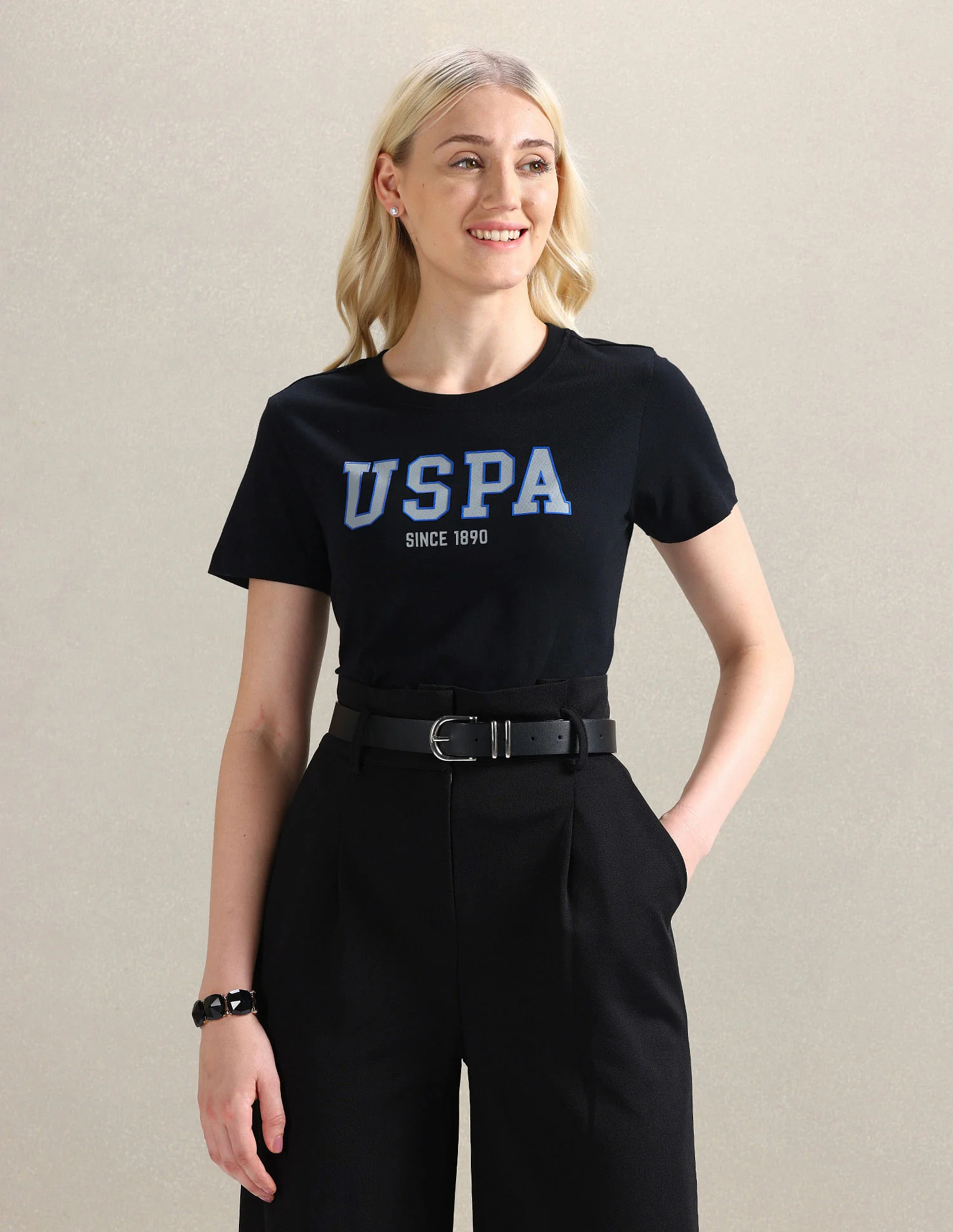 HD Brand Print Cotton T-Shirt - Image 6