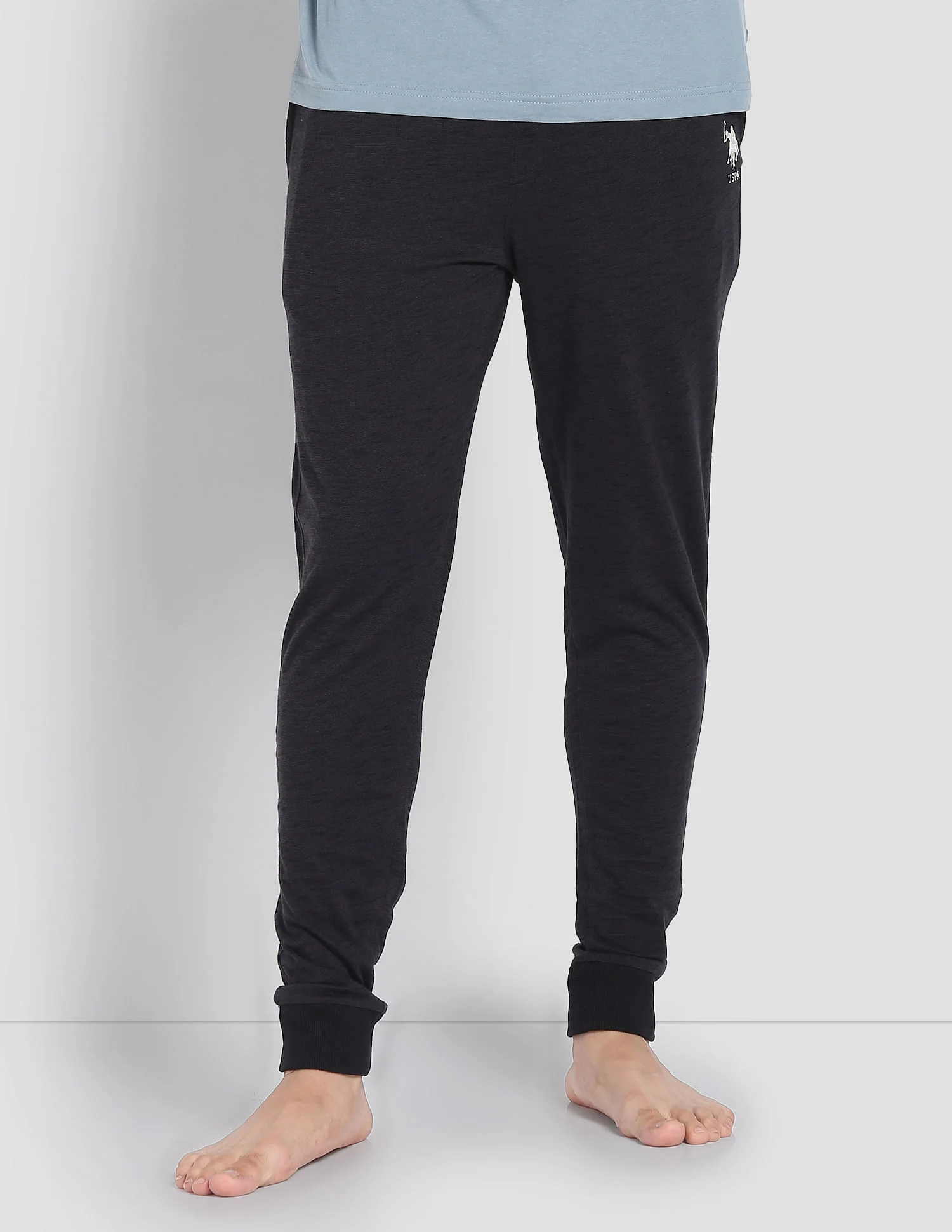 Heathered Drawstring Waist LJ004 Joggers - Pack Of 1 - Image 6