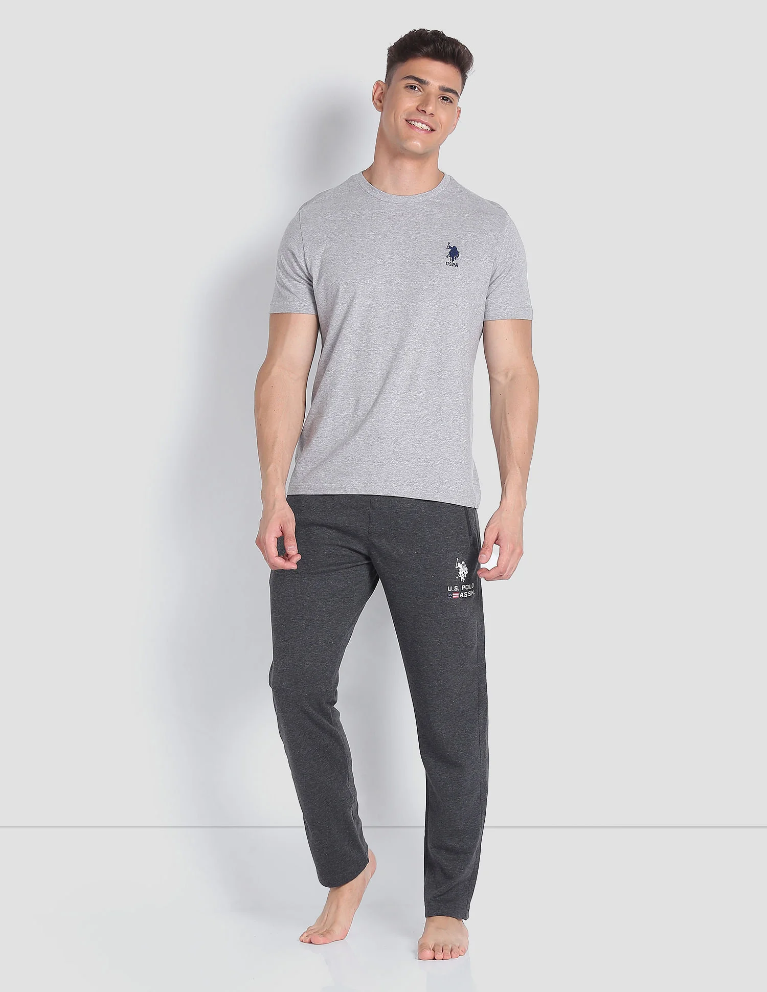 Heathered LR006 Lounge Track Pants - Pack Of 1 - Image 3