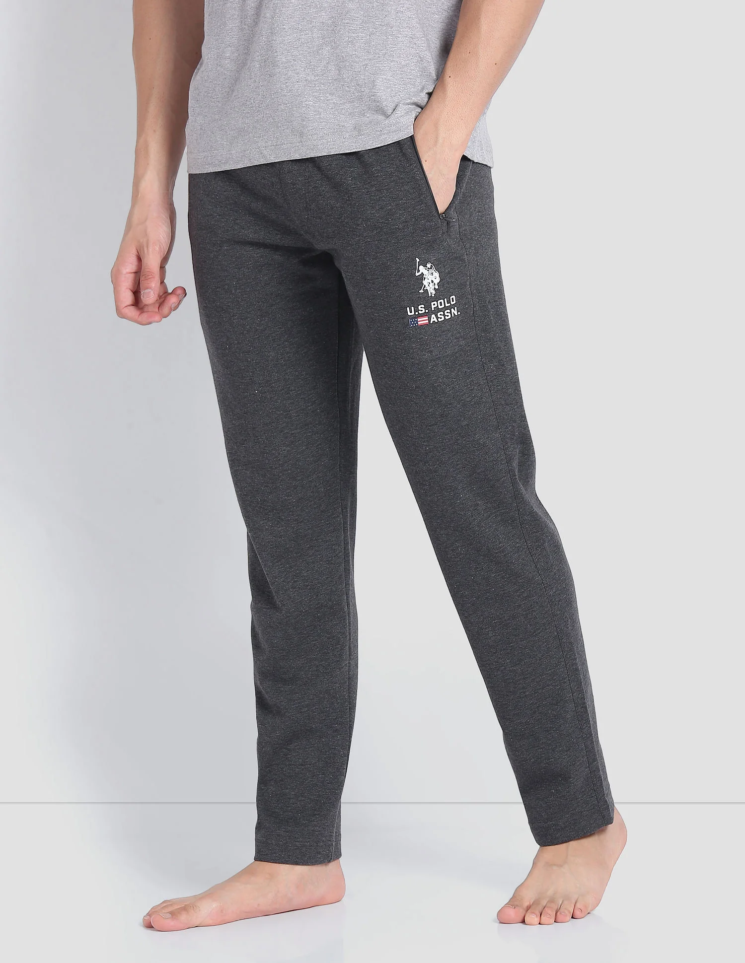 Heathered LR006 Lounge Track Pants - Pack Of 1 - Image 4
