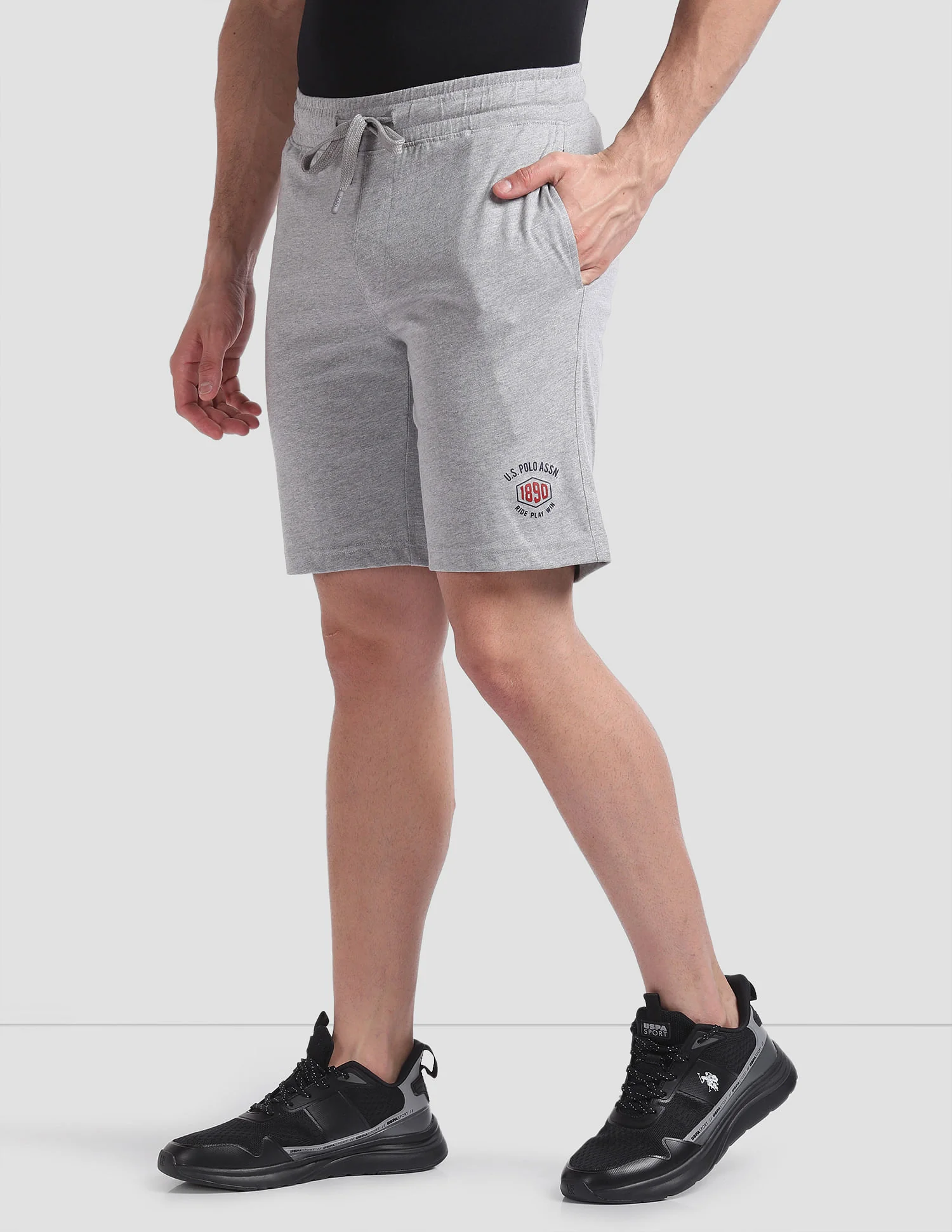 Heathered LS002 Lounge Shorts - Pack Of 1 - Image 4
