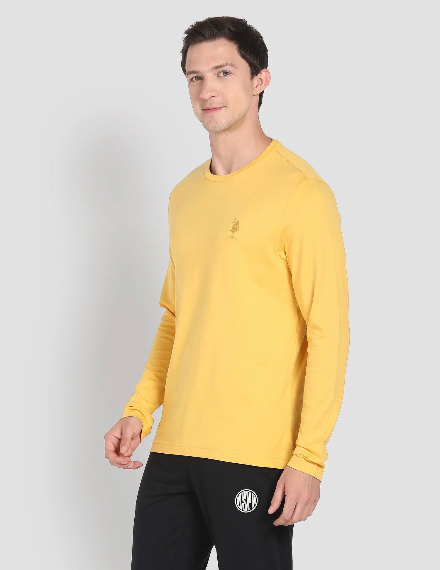 Henley Neck Solid I693 Lounge T-Shirt - Pack Of 1 - Image 4