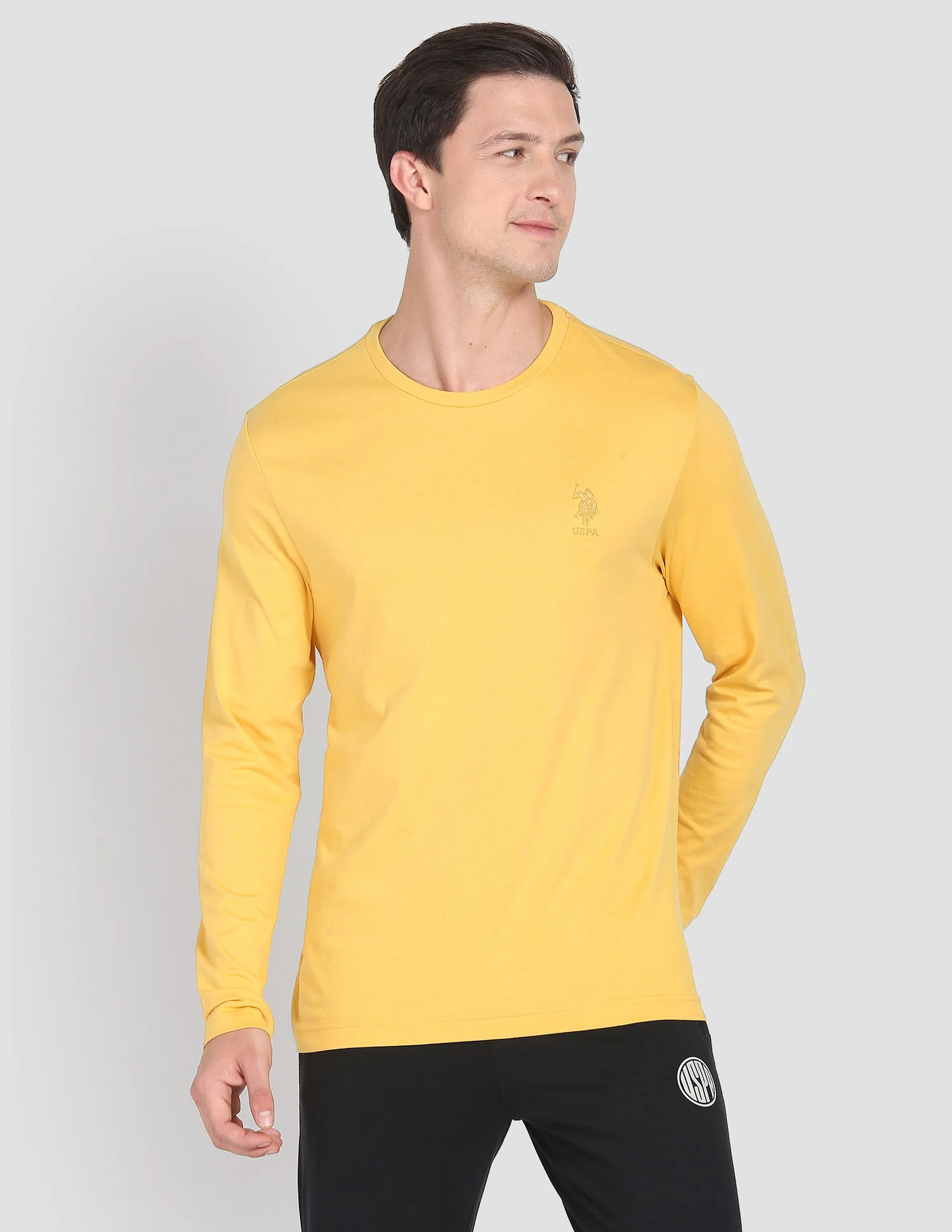 Henley Neck Solid I693 Lounge T-Shirt - Pack Of 1 - Image 6