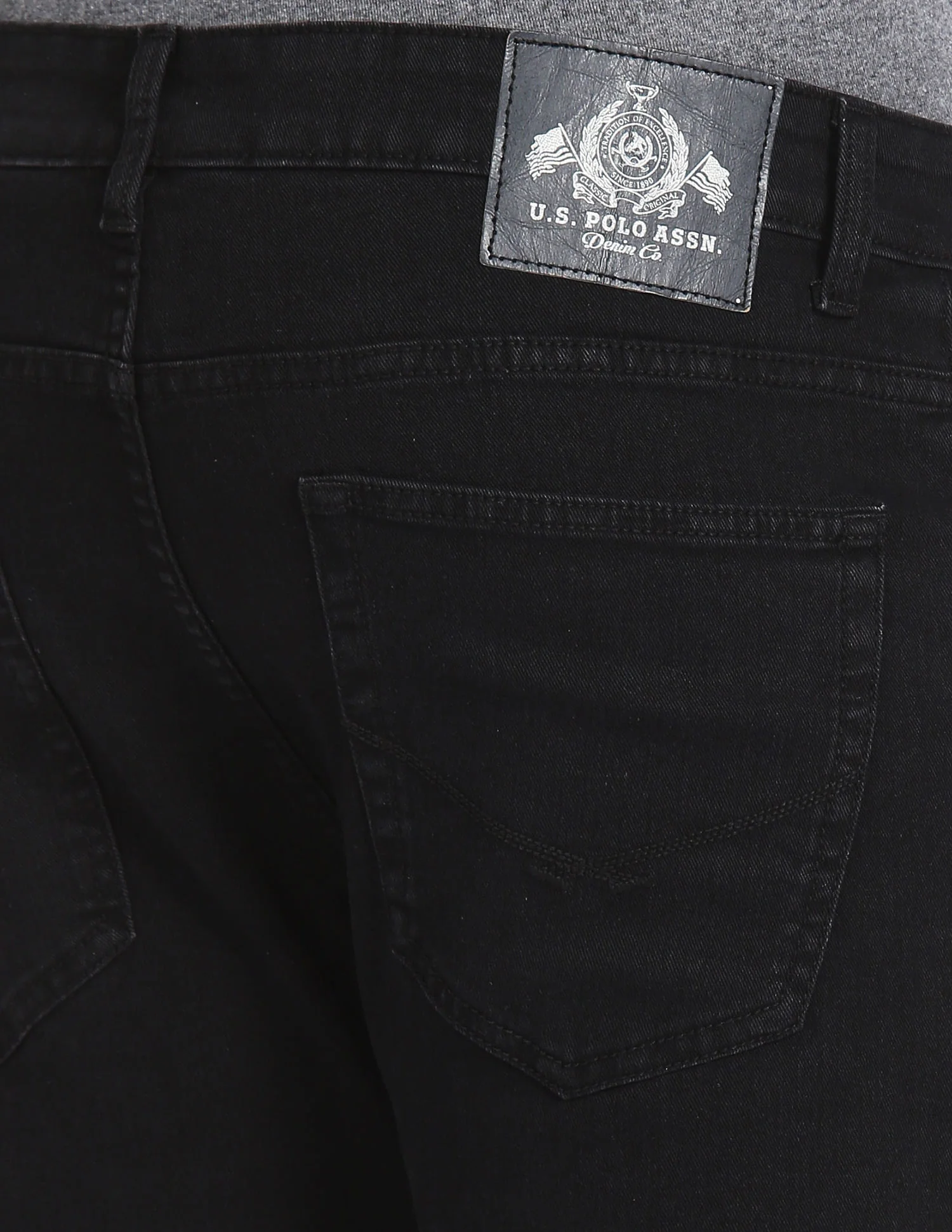 Henry Cropped Fit Black Jeans - Image 7