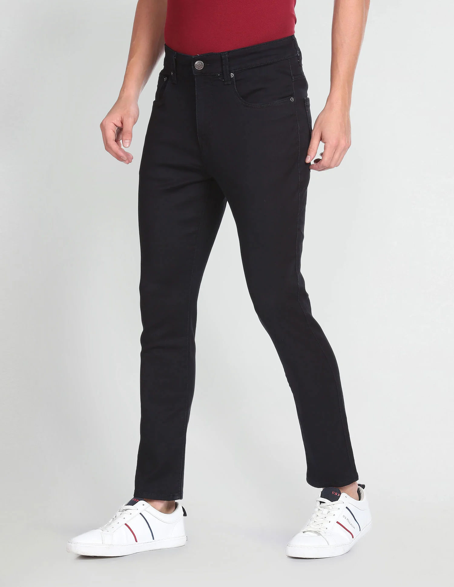 Henry Cropped Rinsed Jeans - Image 4