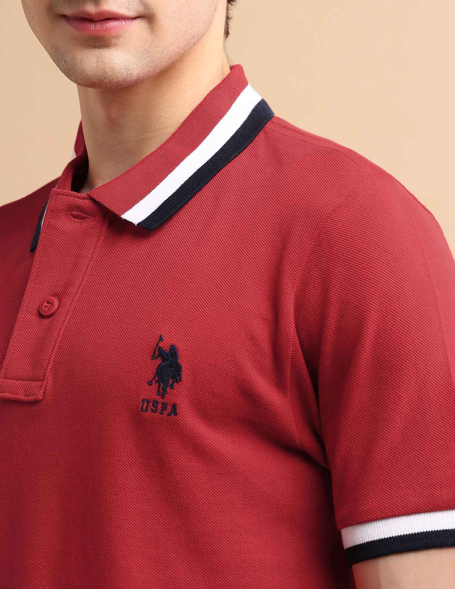 Heritage Tipped Polo Shirt - Image 7