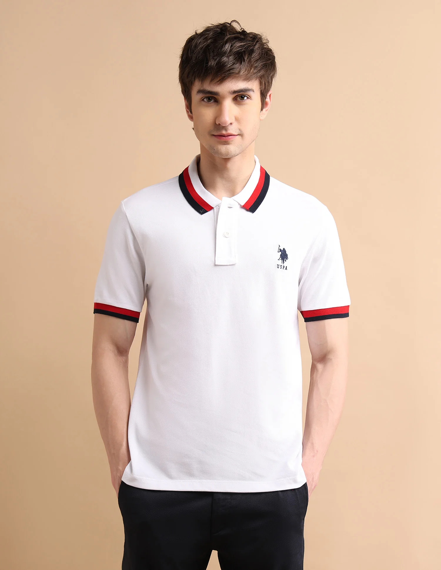 Heritage Tipped Polo Shirt - Image 6