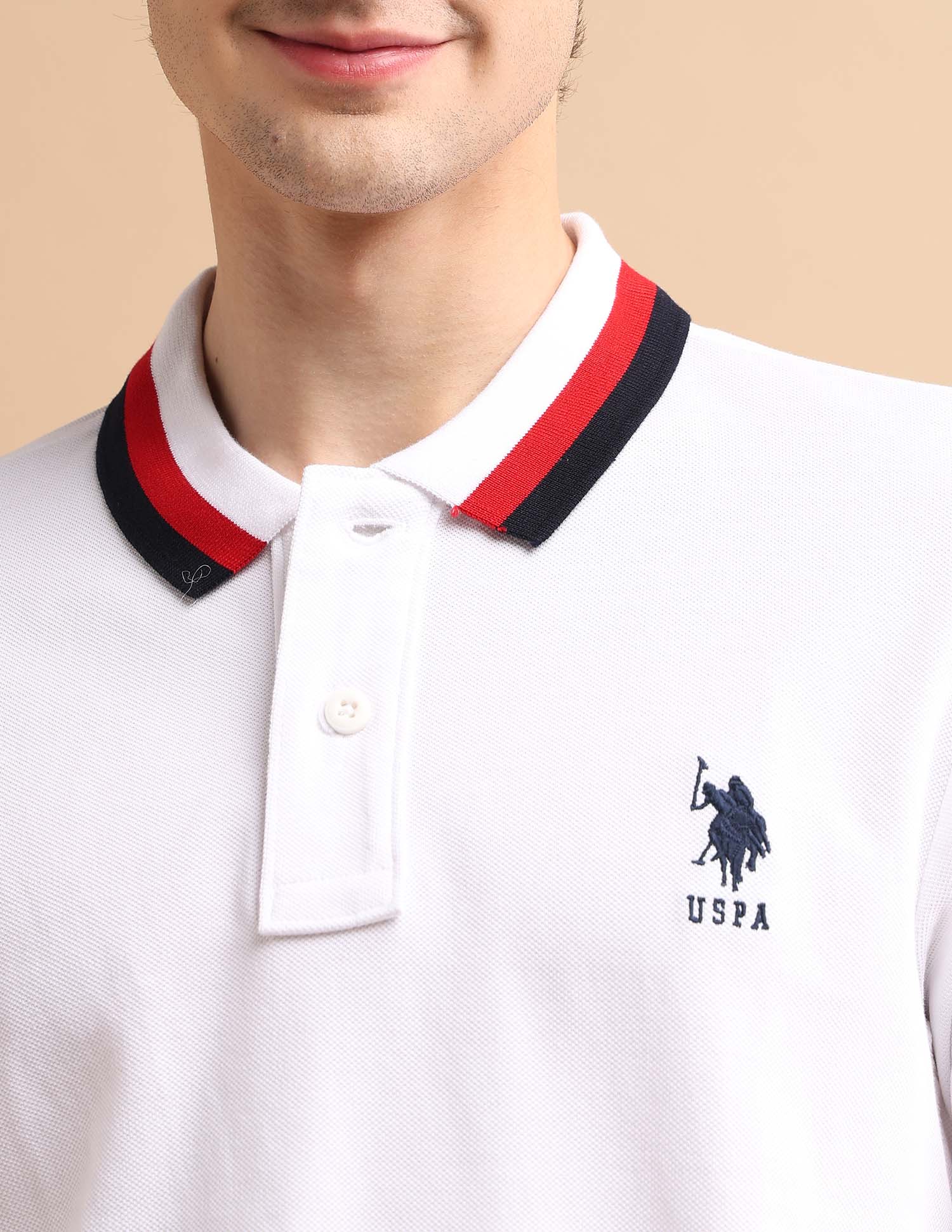 Heritage Tipped Polo Shirt - Image 7