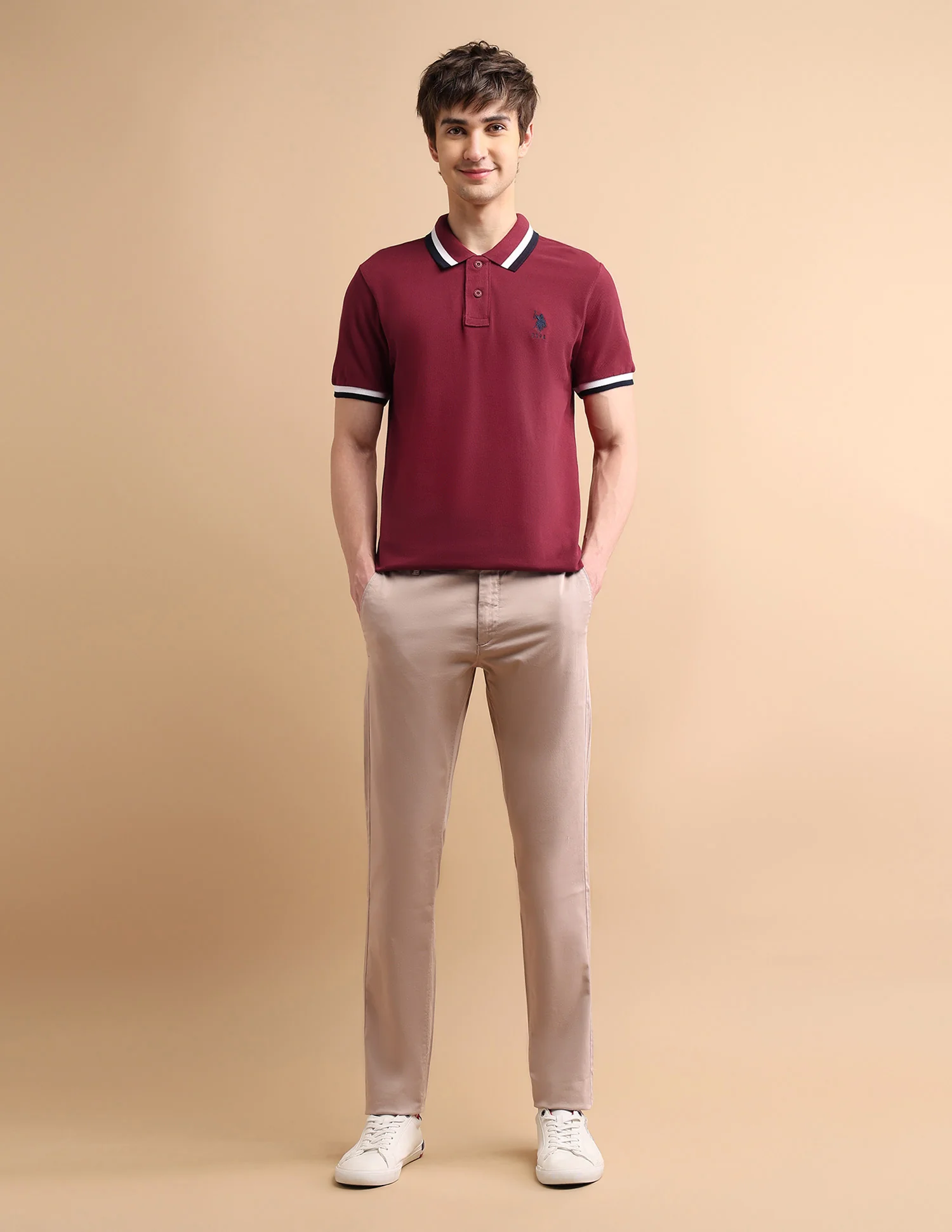 Heritage Tipped Polo Shirt - Image 3
