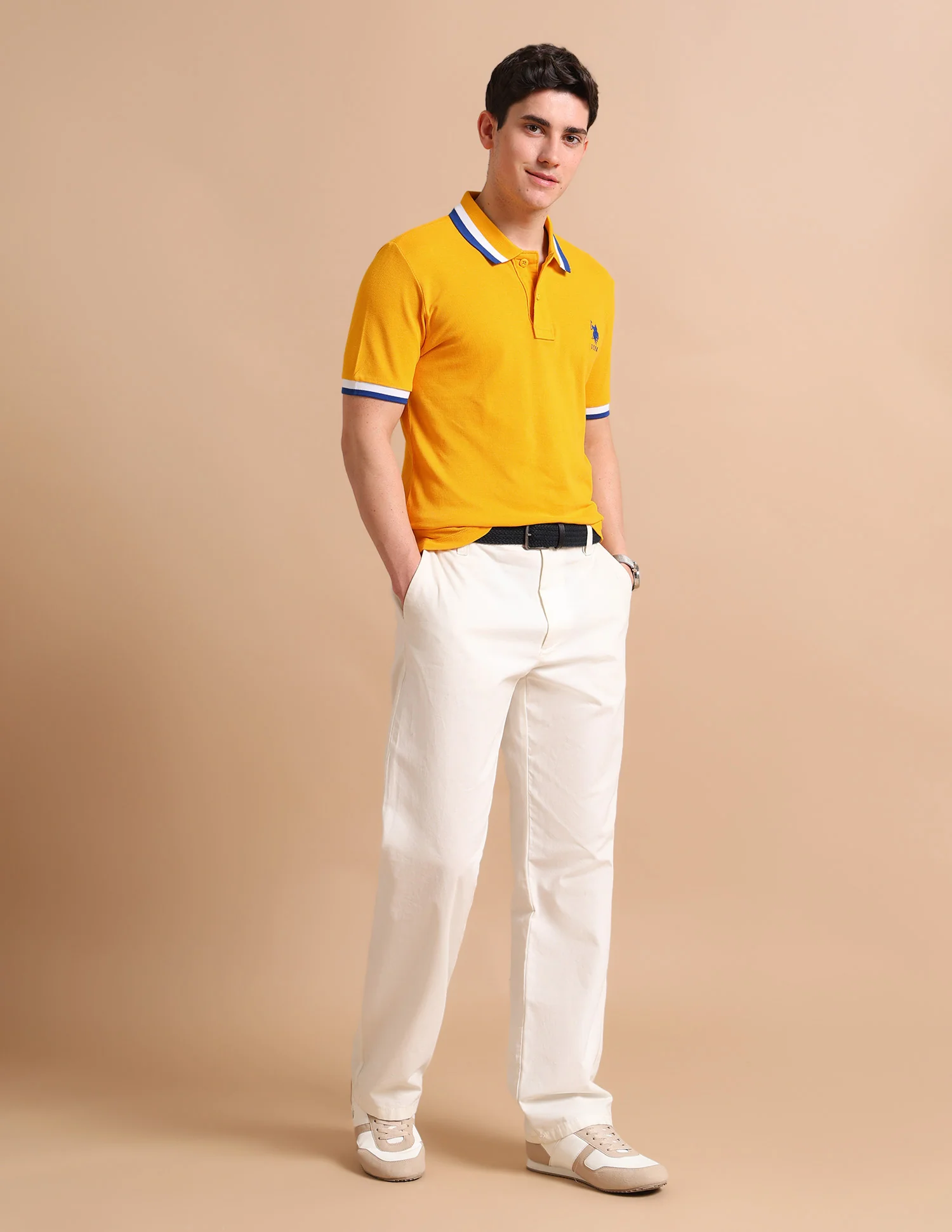Heritage Tipped Polo Shirt - Image 3