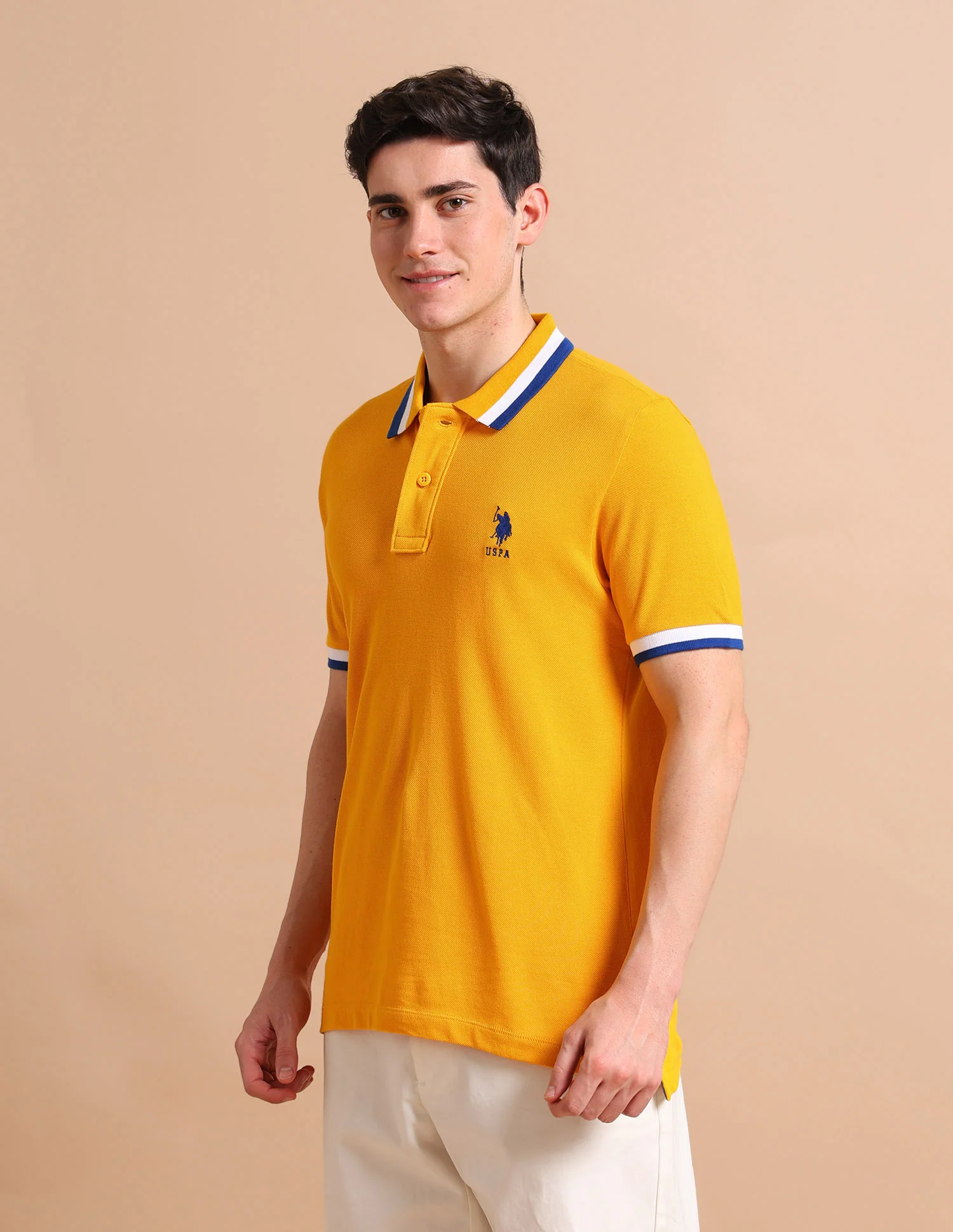 Heritage Tipped Polo Shirt - Image 4