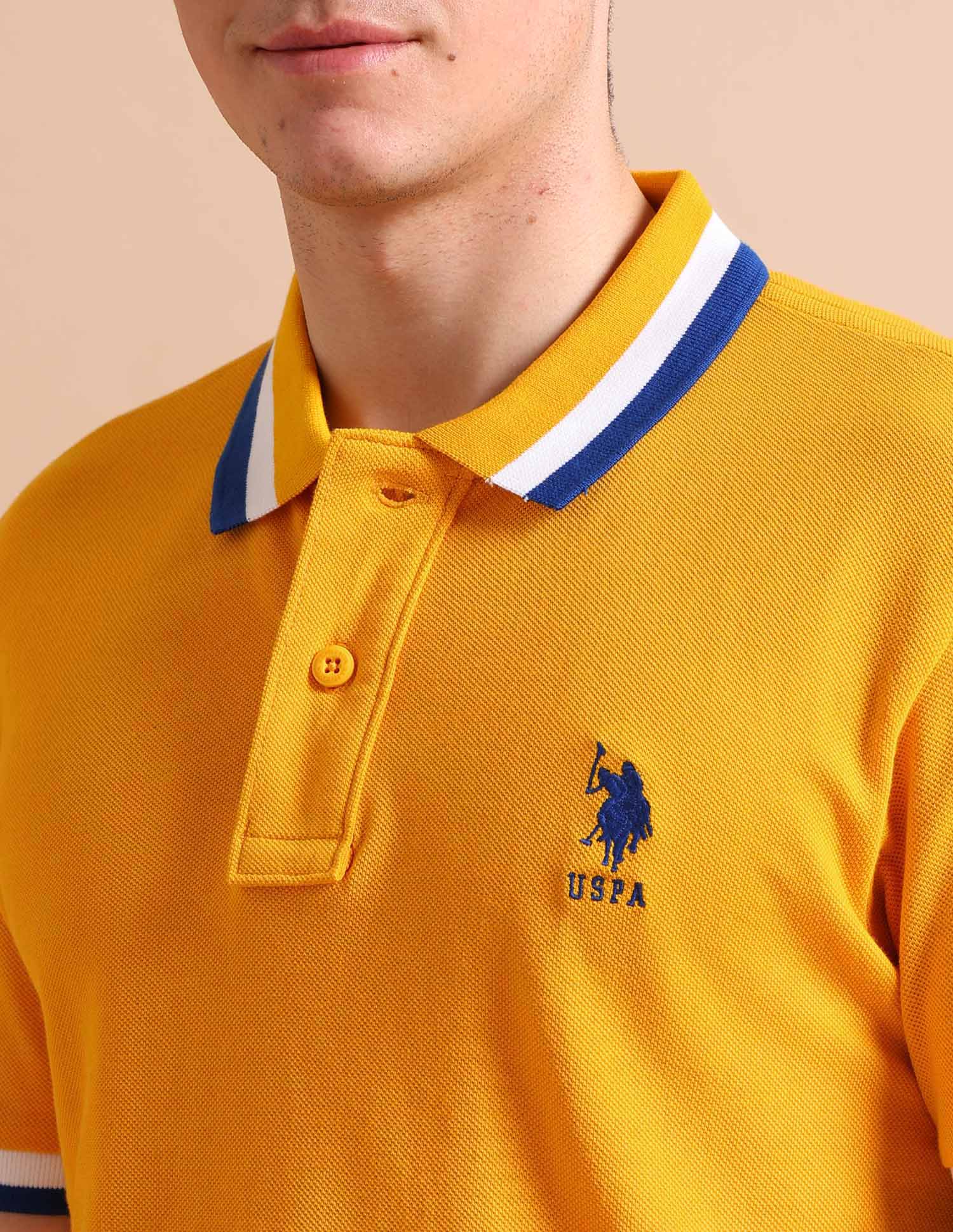 Heritage Tipped Polo Shirt - Image 7