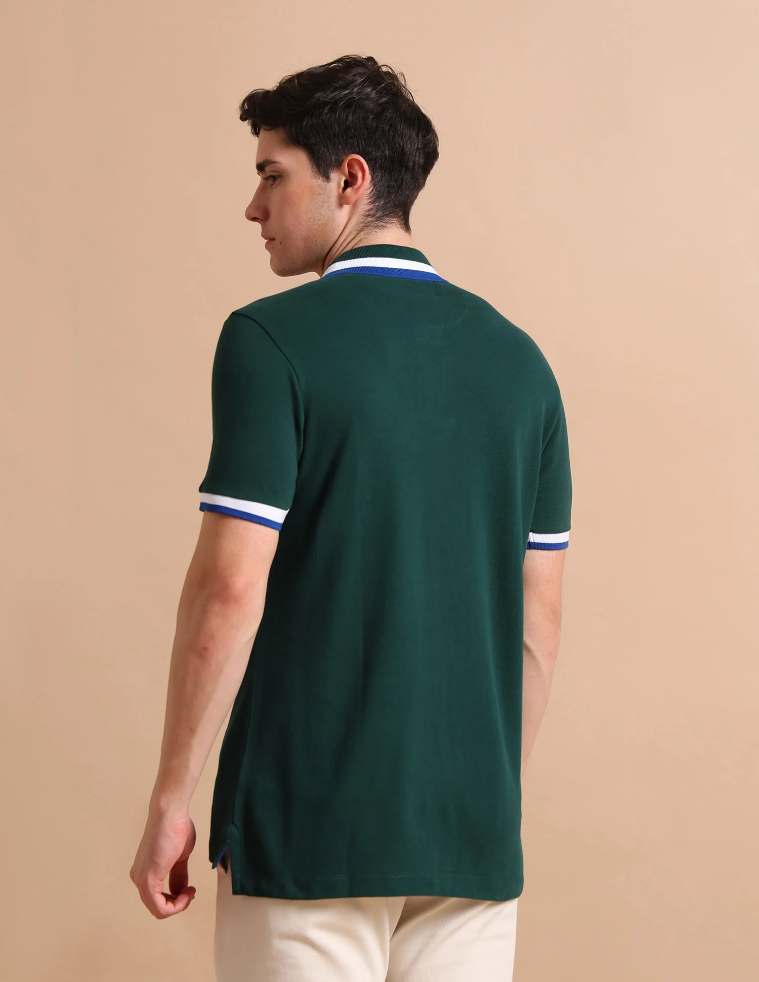 Heritage Tipped Polo Shirt - Image 5