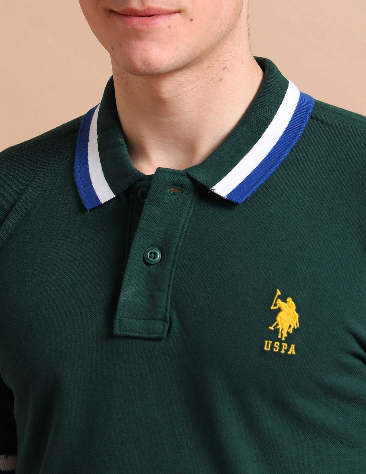 Heritage Tipped Polo Shirt - Image 7