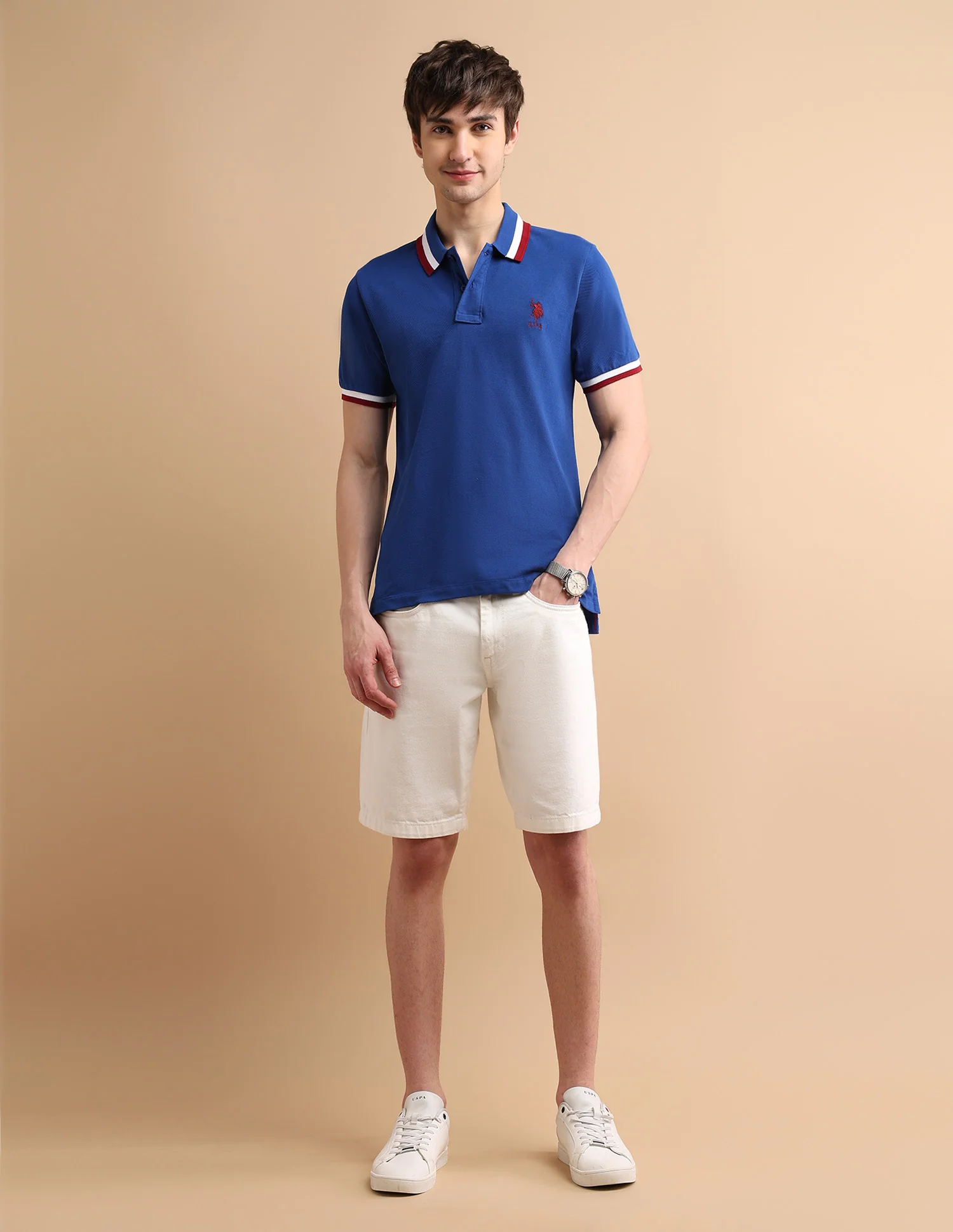 Heritage Tipped Polo Shirt - Image 3