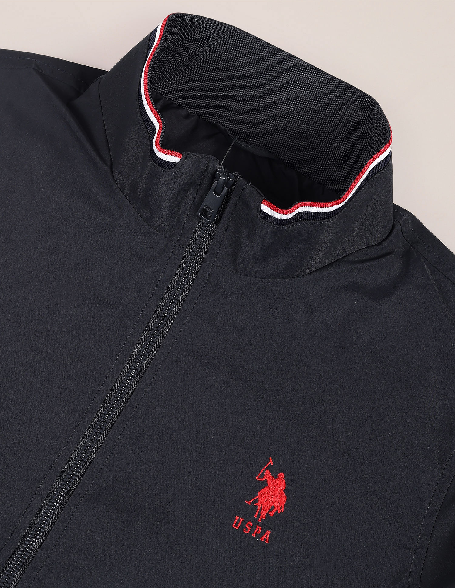 High Neck Long Sleeve Casual Jacket - Image 2