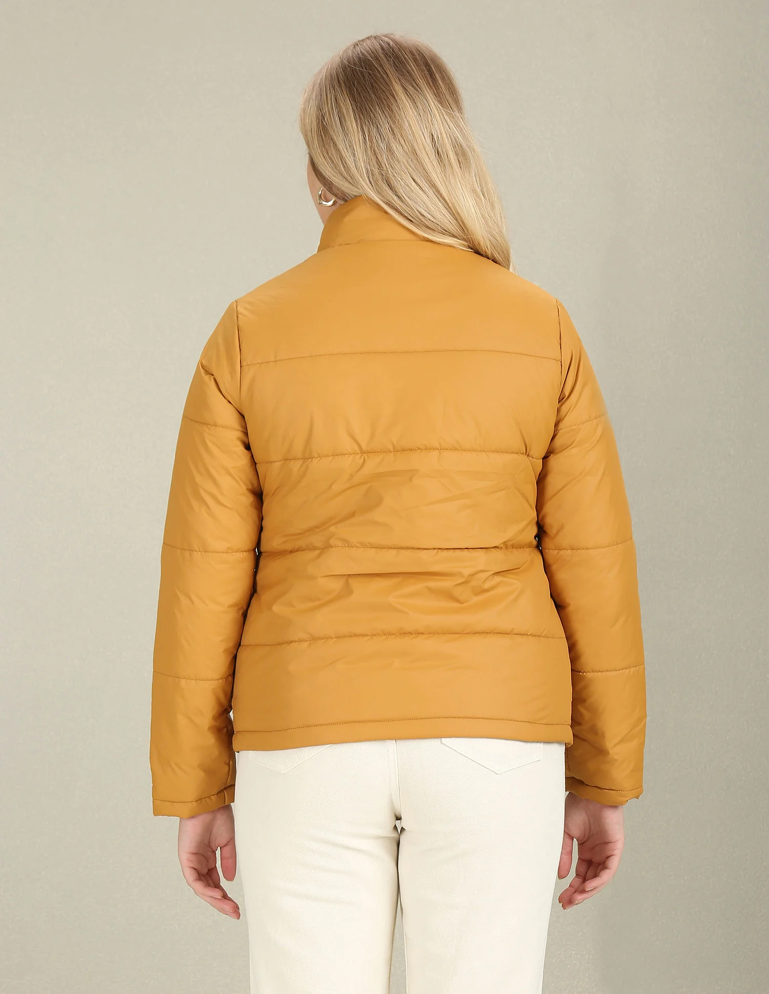 High Neck Puffer Jacket - Image 5