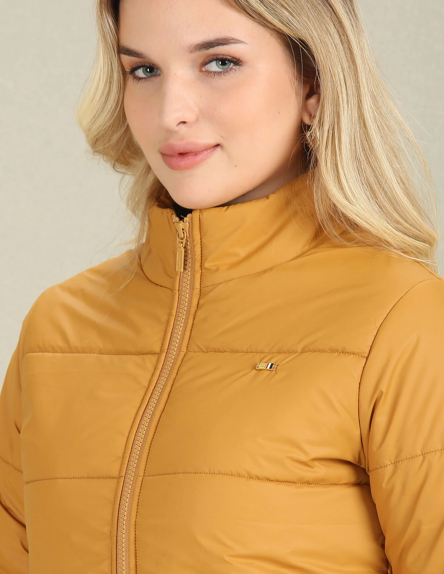 High Neck Puffer Jacket - Image 7