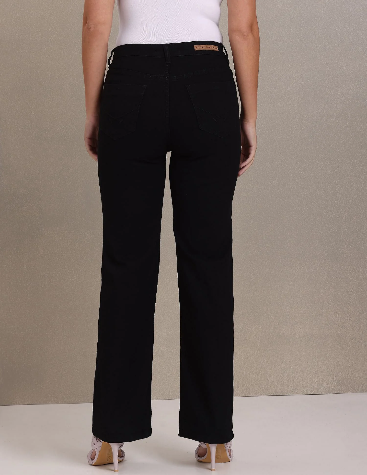 High Rise Flared Jeans - Image 5