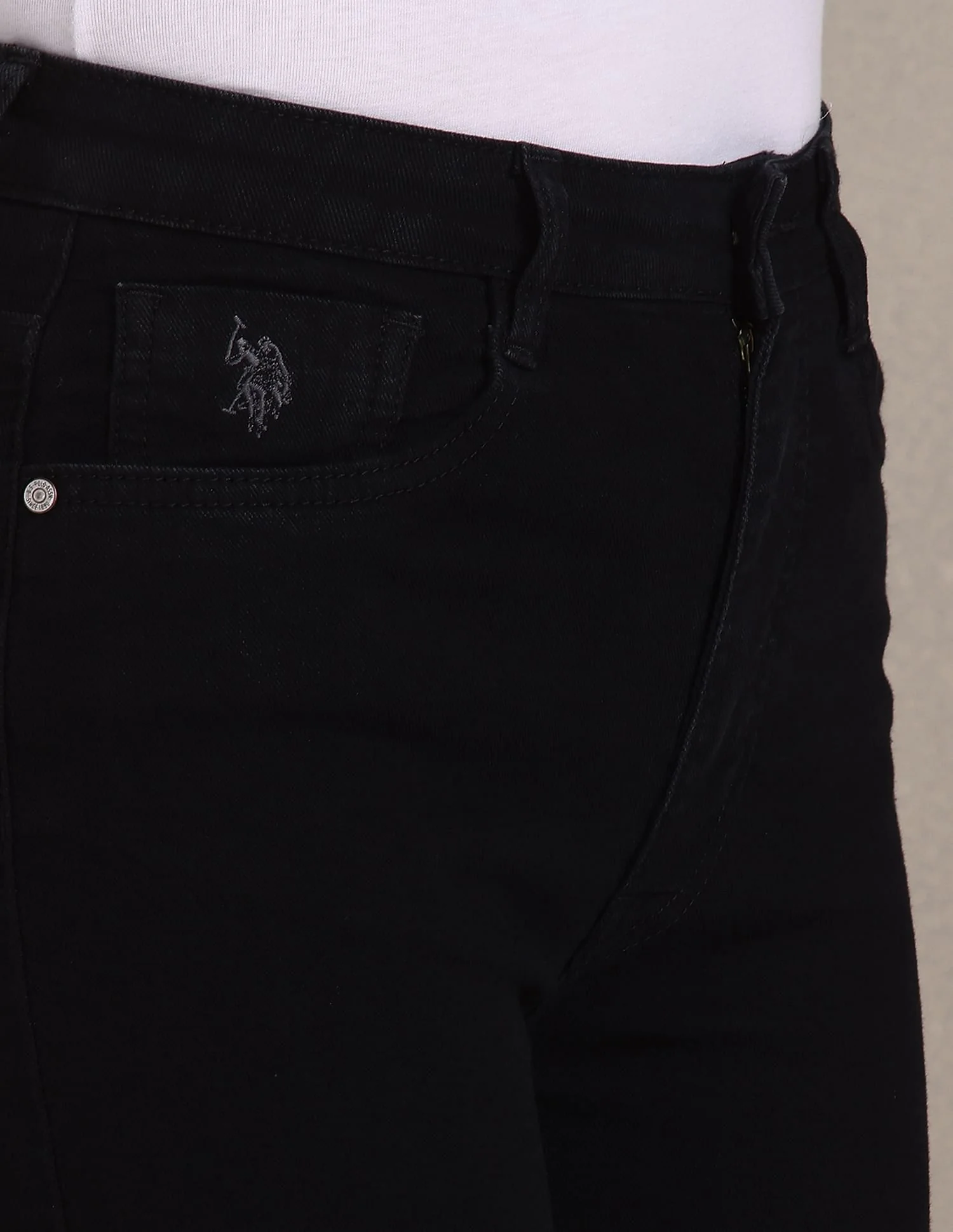 High Rise Flared Jeans - Image 8