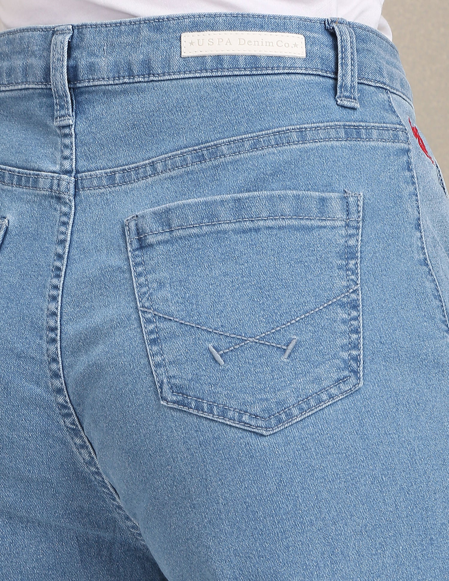 High Rise Pleated Wide Leg Jeans - Image 7