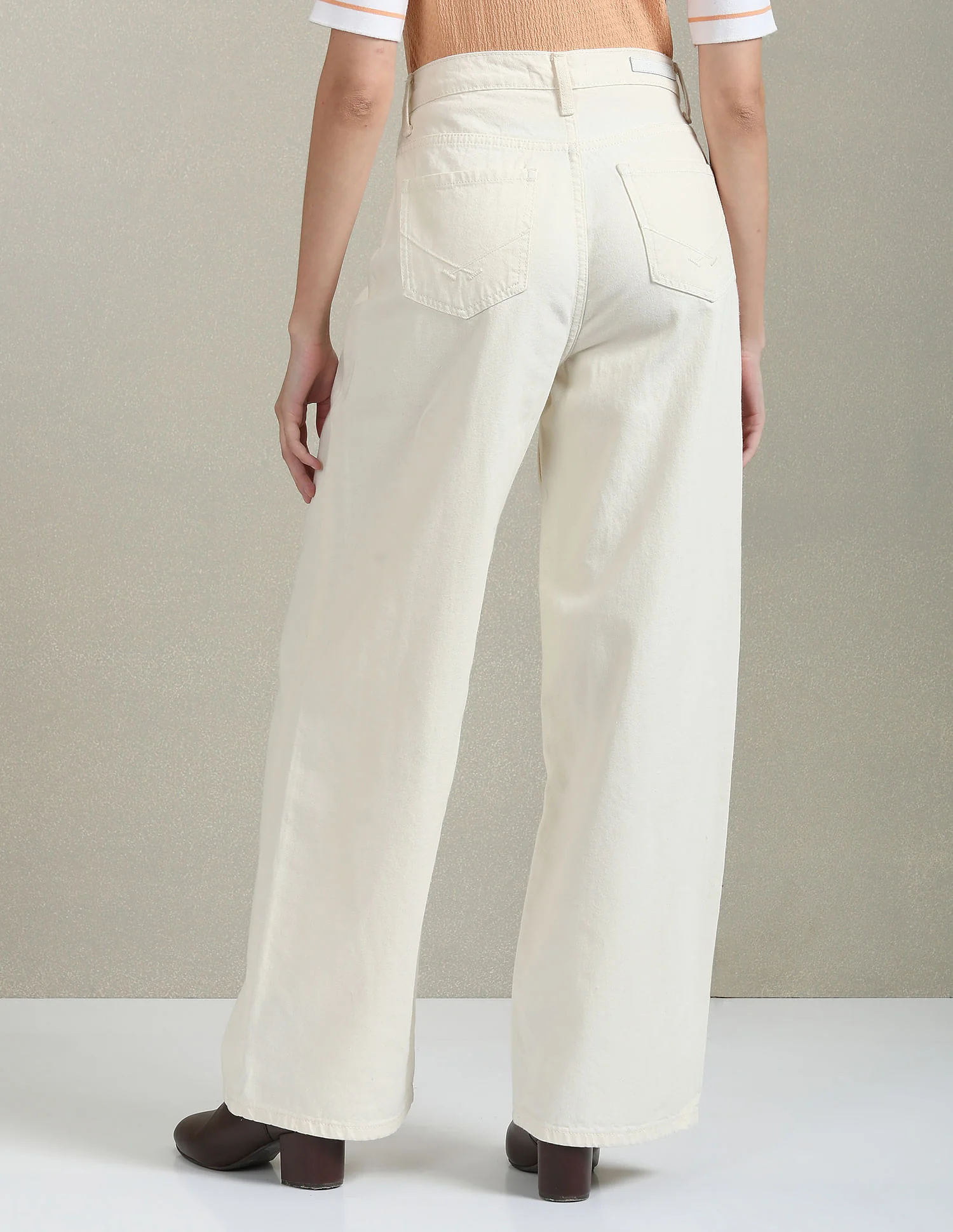 High Rise Wide Leg Jeans - Image 5