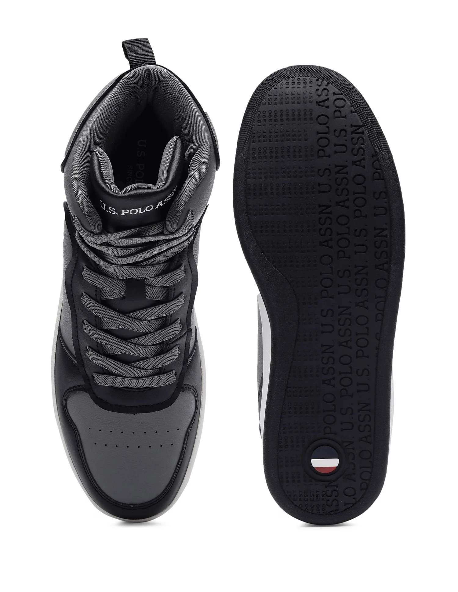 High Top Colour Block Rowan Sneakers - Image 5