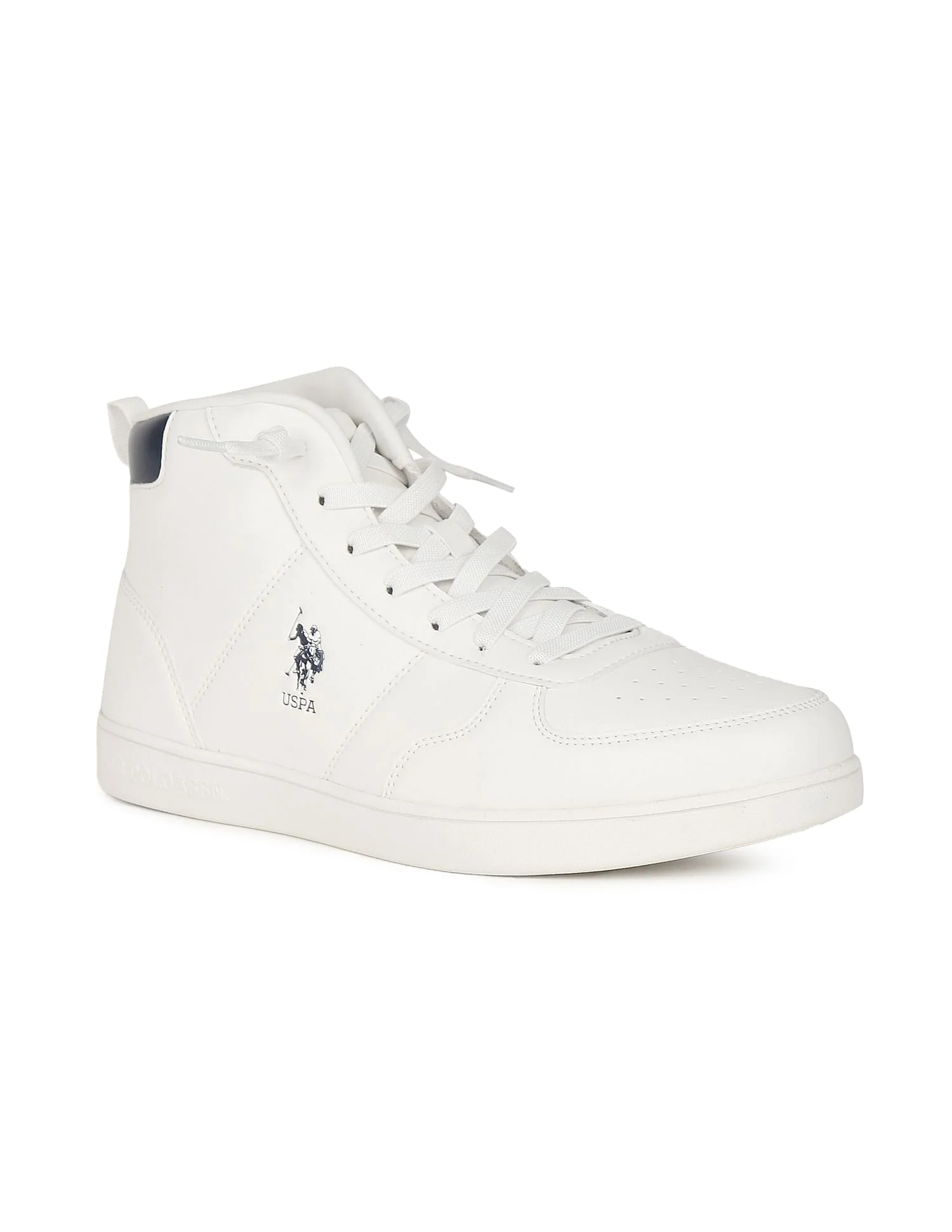 Men High Top Logo Bolivar Sneakers - Image 2
