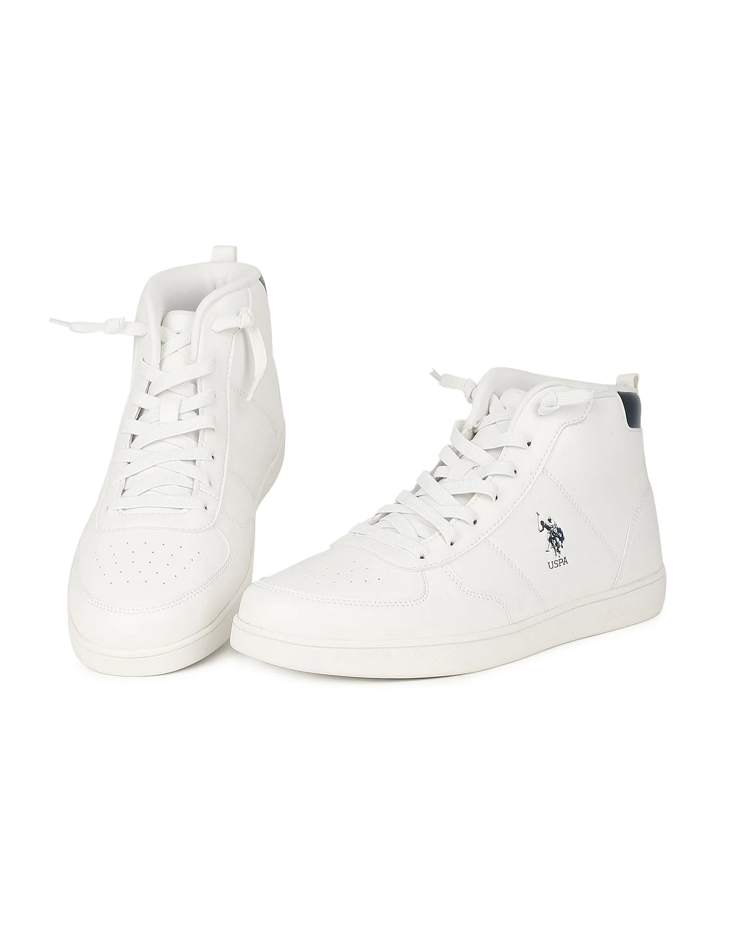 Men High Top Logo Bolivar Sneakers - Image 3
