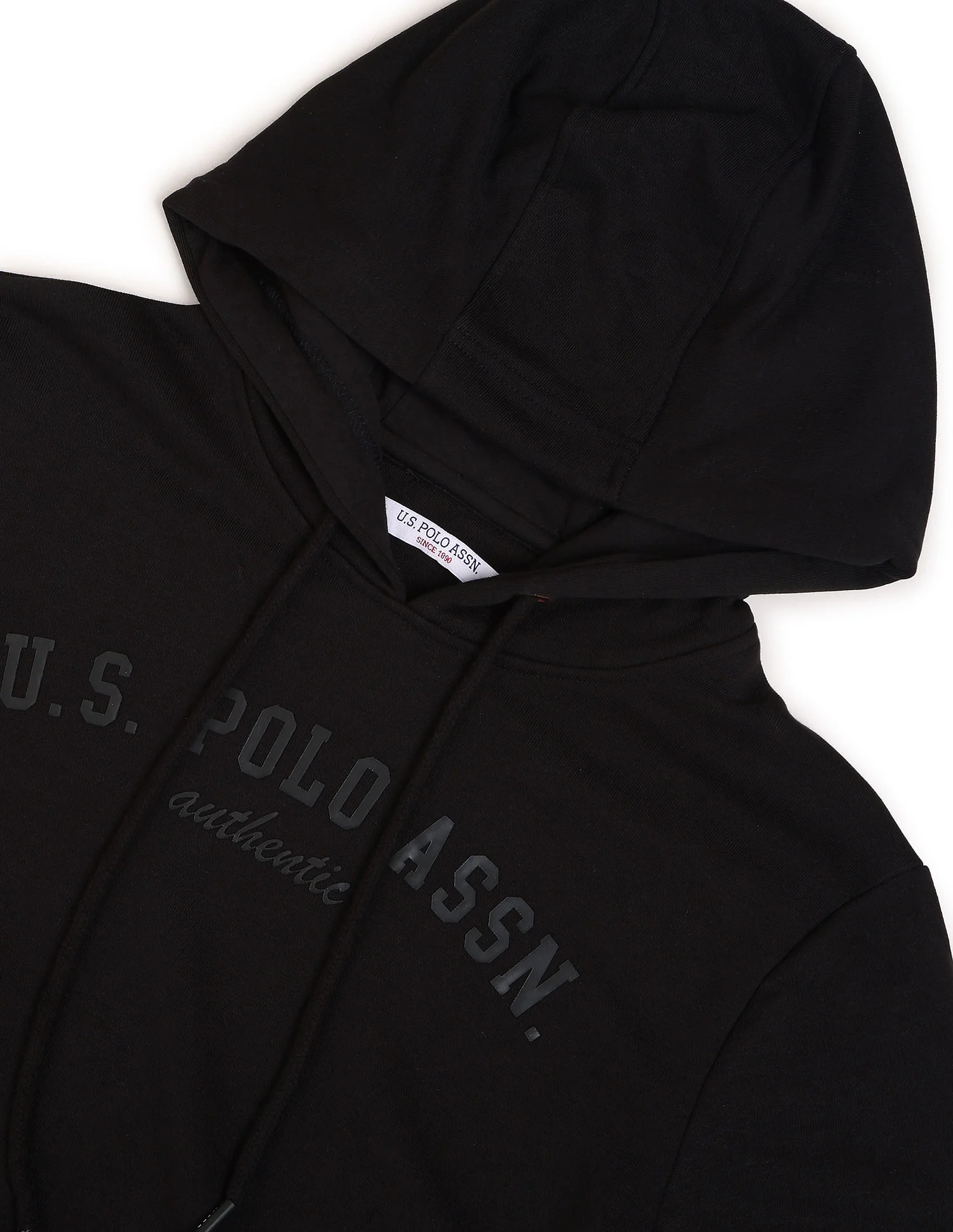 Hooded Long Sleeve Logo Sweatshirt - Image 2