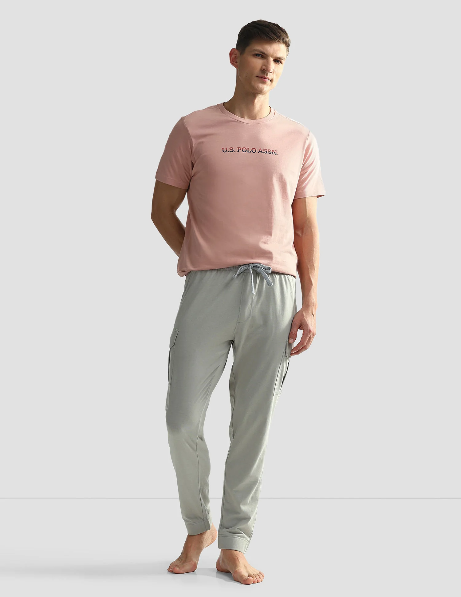 Brand Print Cotton OEE02 Lounge T-Shirt - Pack Of 2 - Image 3