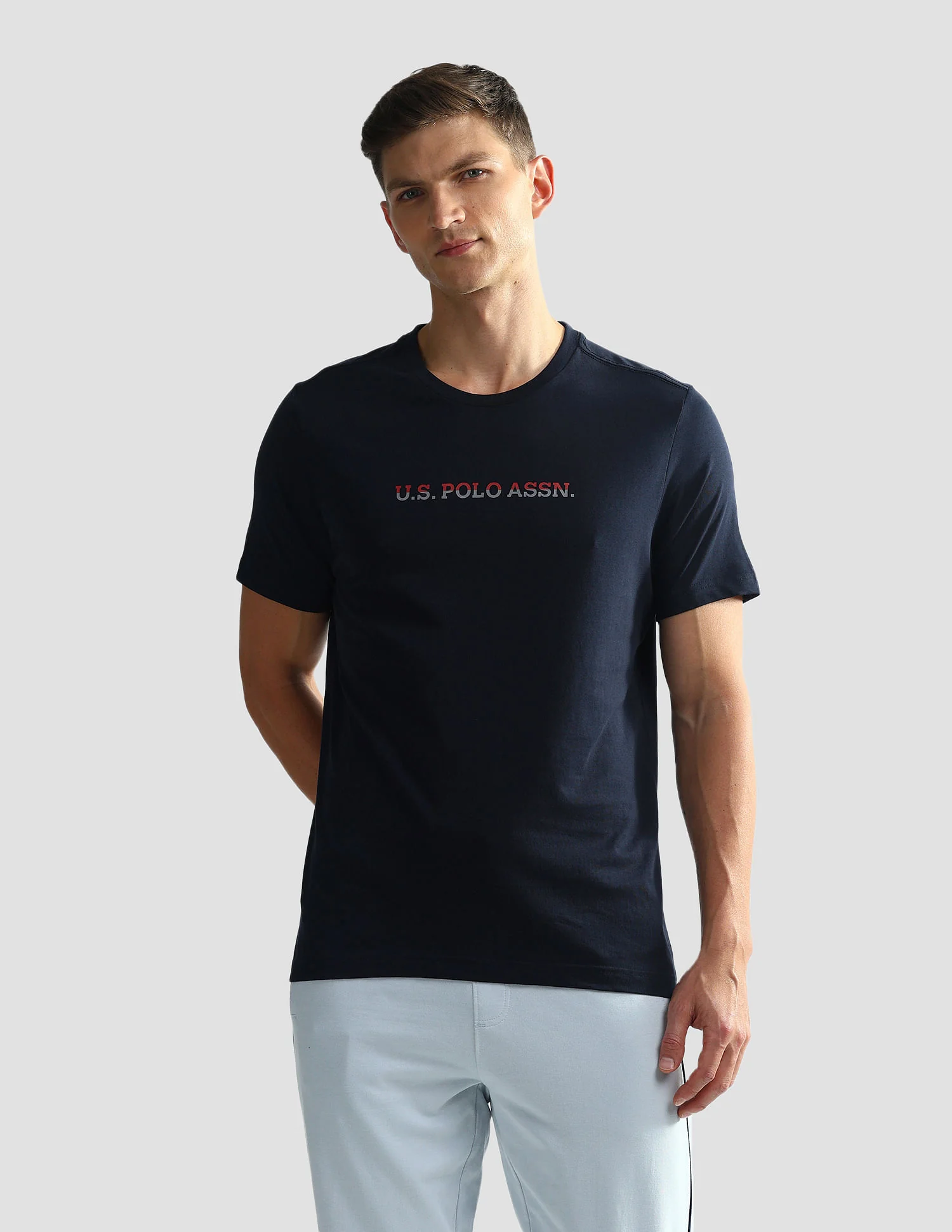Brand Print Cotton OEE02 Lounge T-Shirt - Pack Of 2 - Image 8