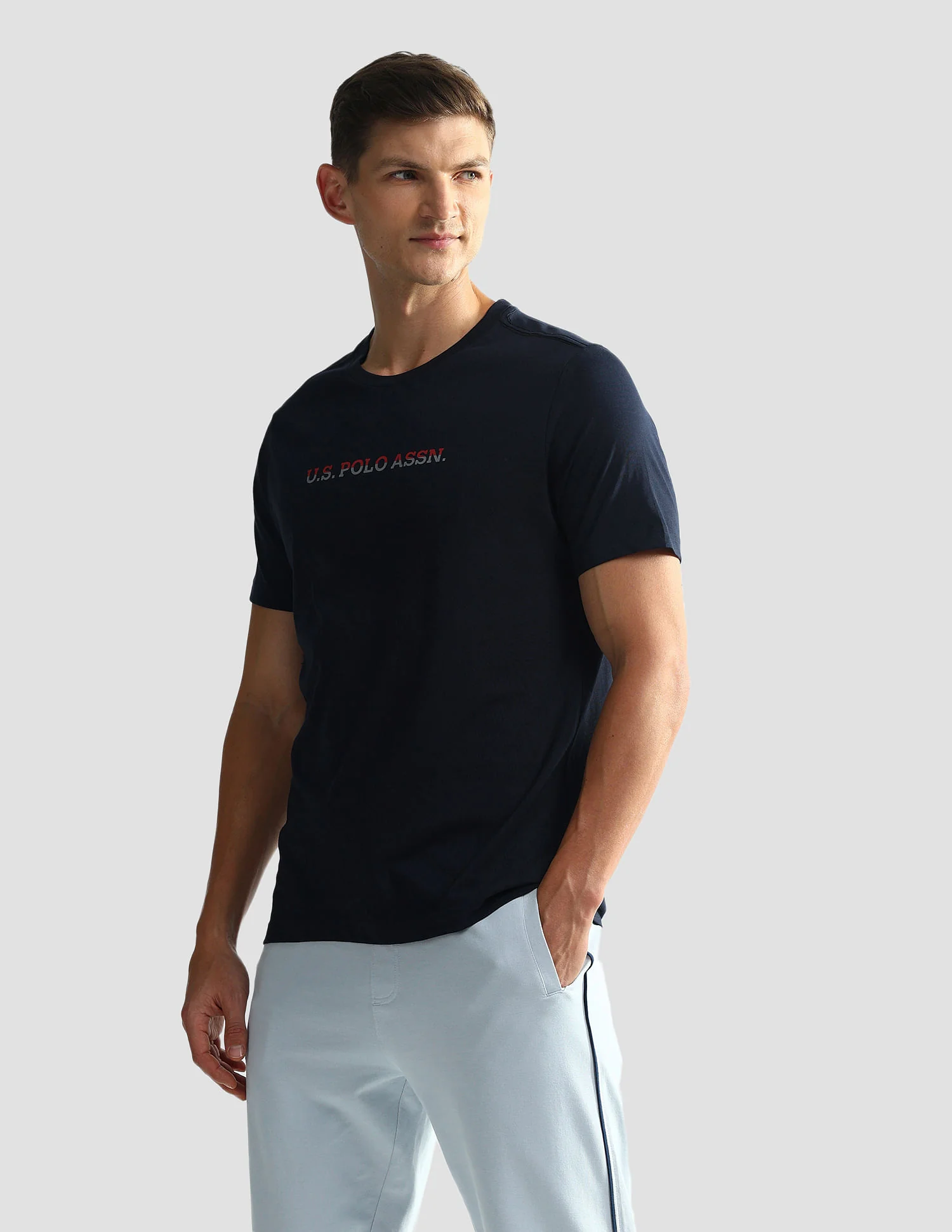 Brand Print Cotton OEE02 Lounge T-Shirt - Pack Of 2 - Image 9