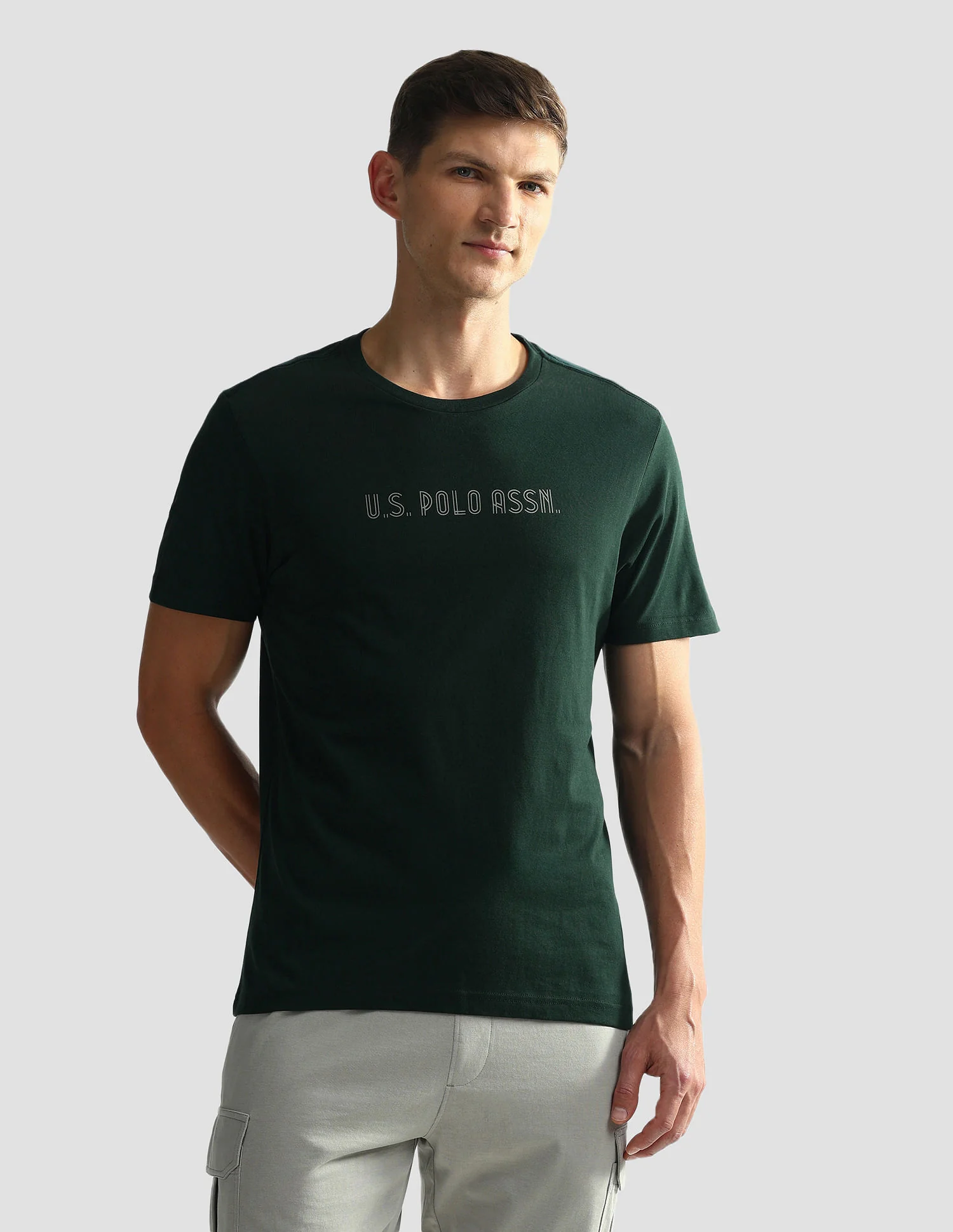 Brand Print Cotton OEE03 Lounge T-Shirt - Pack Of 2 - Image 7