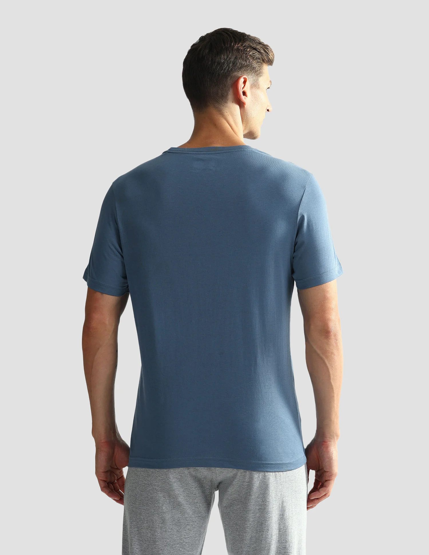 Brand Print Cotton OEE03 Lounge T-Shirt - Pack Of 2 - Image 6