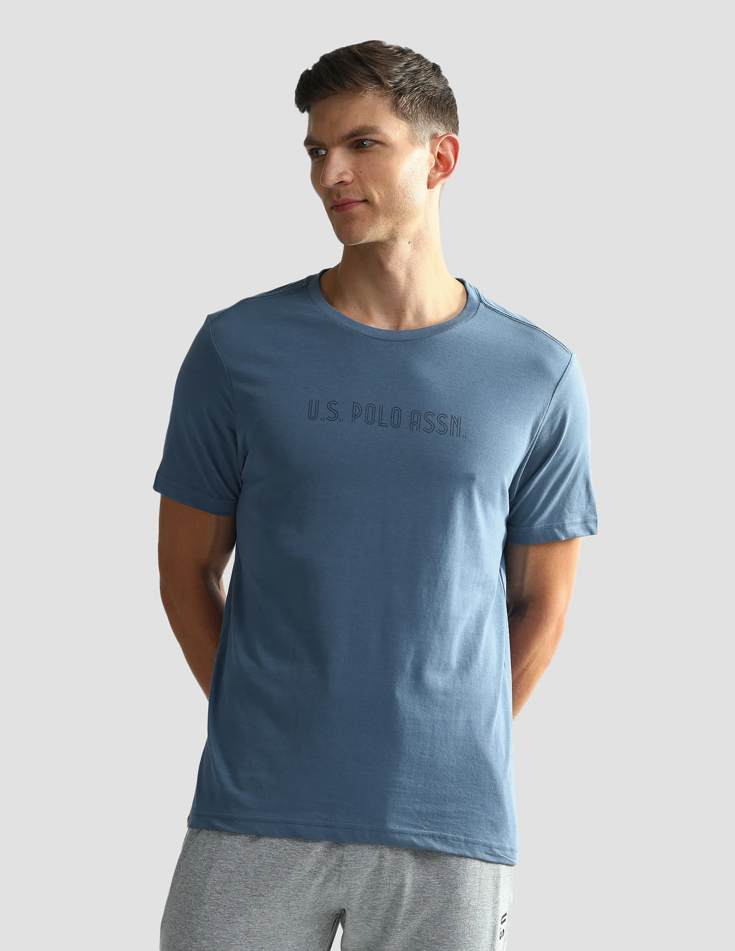 Brand Print Cotton OEE03 Lounge T-Shirt - Pack Of 2 - Image 7