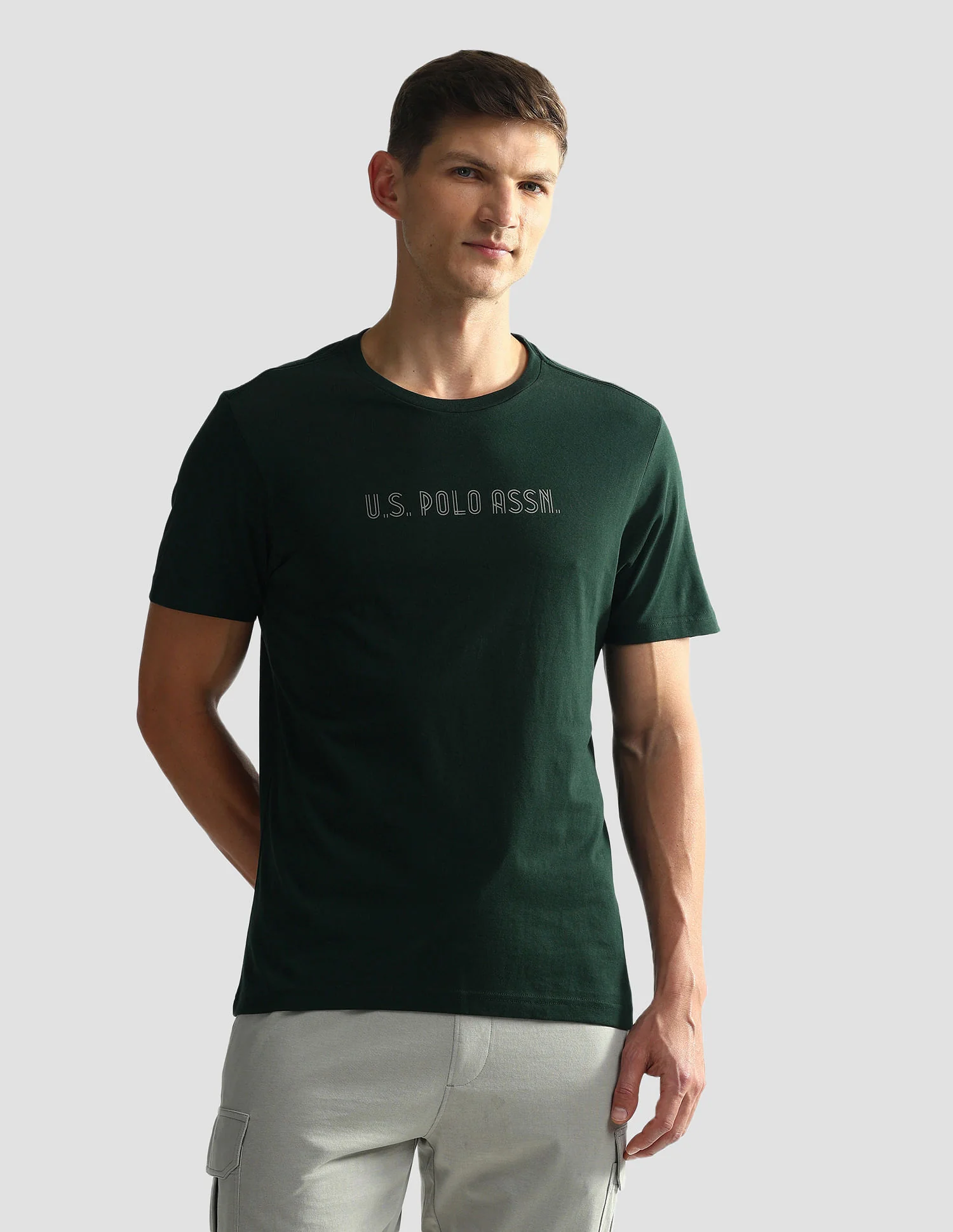 Brand Print Cotton OEE03 Lounge T-Shirt - Pack Of 2 - Image 8