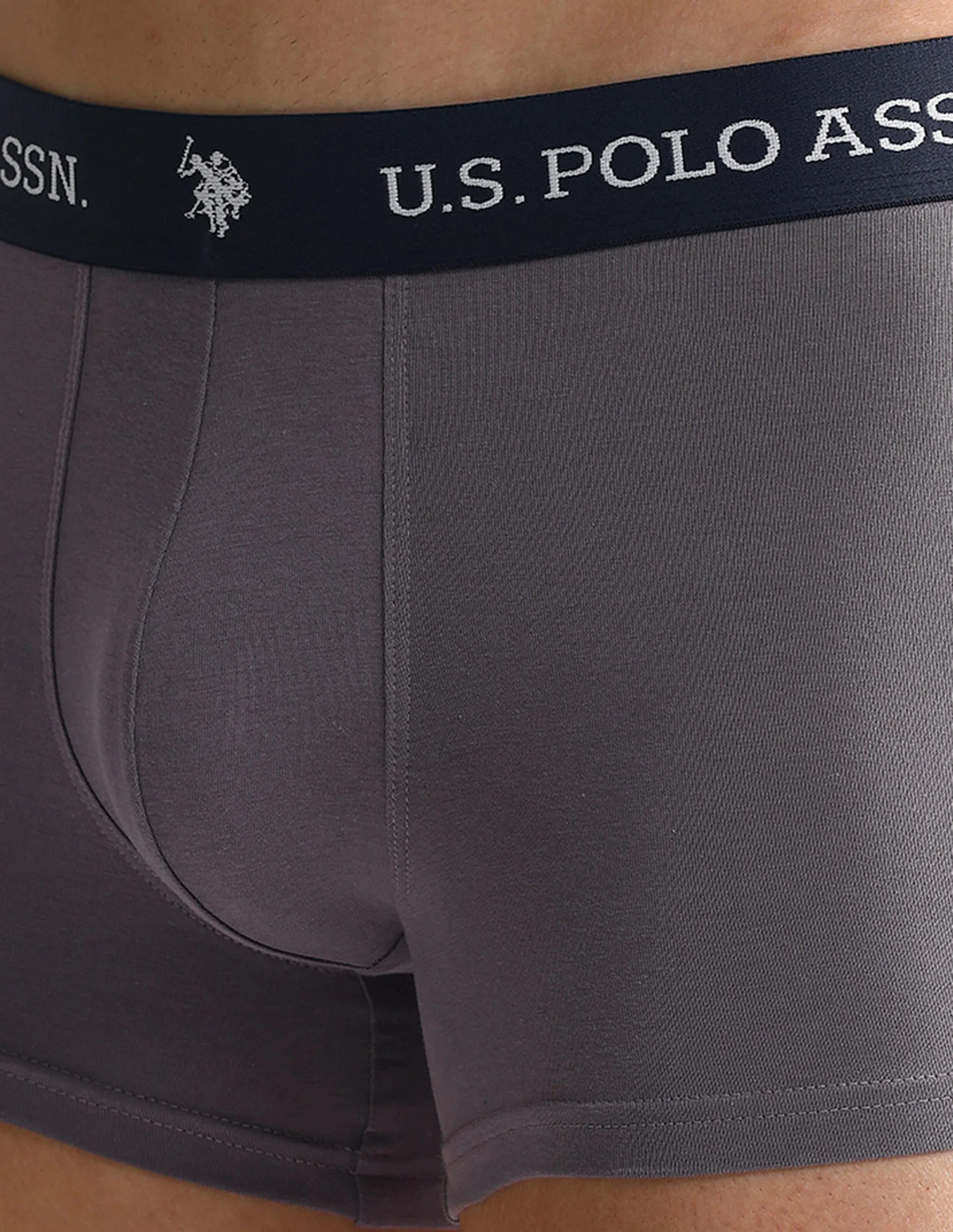 Elastic Waistband Ribbed OET08 Trunks - Pack Of 3 - Image 9