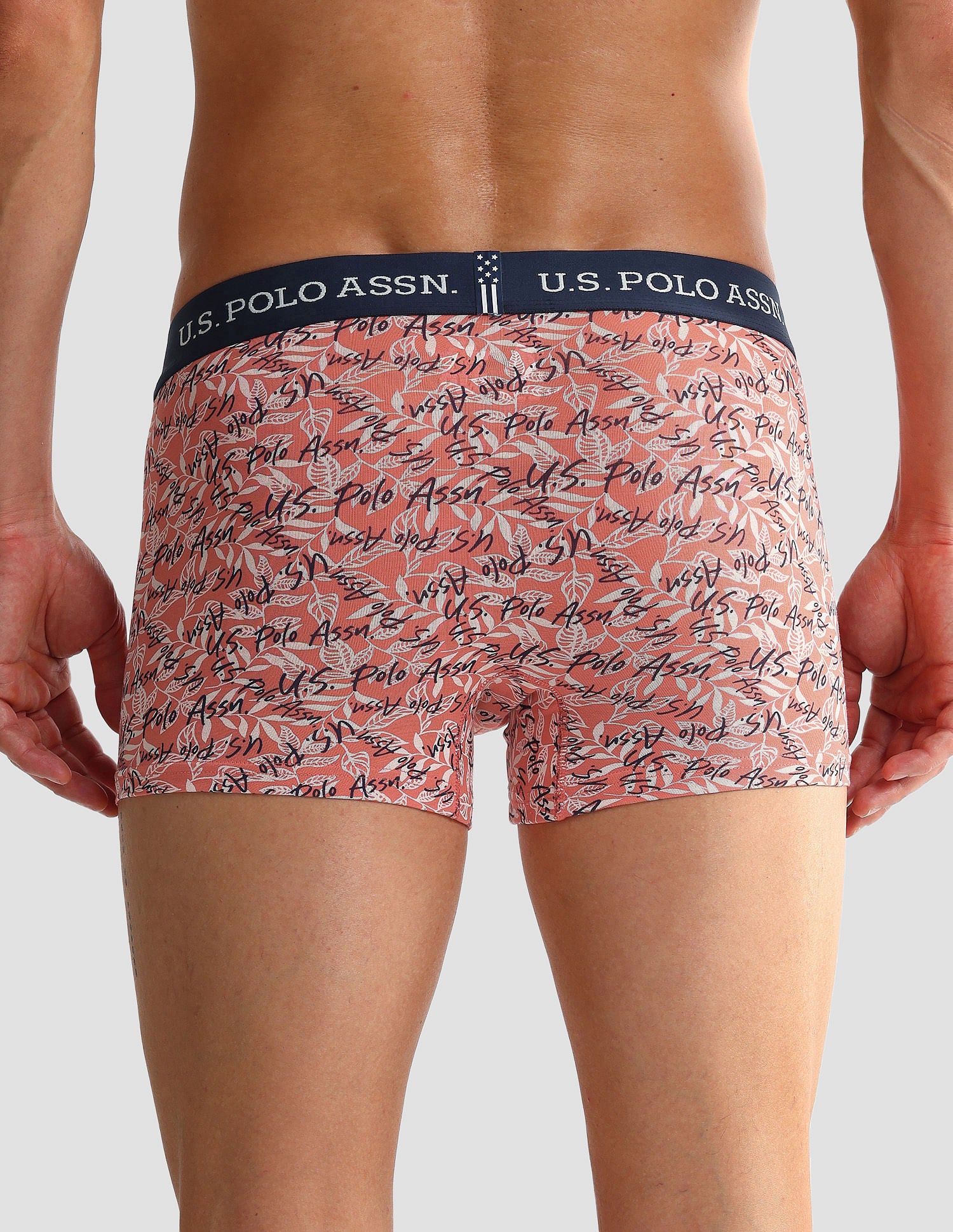 Elastic Waistband Ribbed OET08 Trunks - Pack Of 3 - Image 7