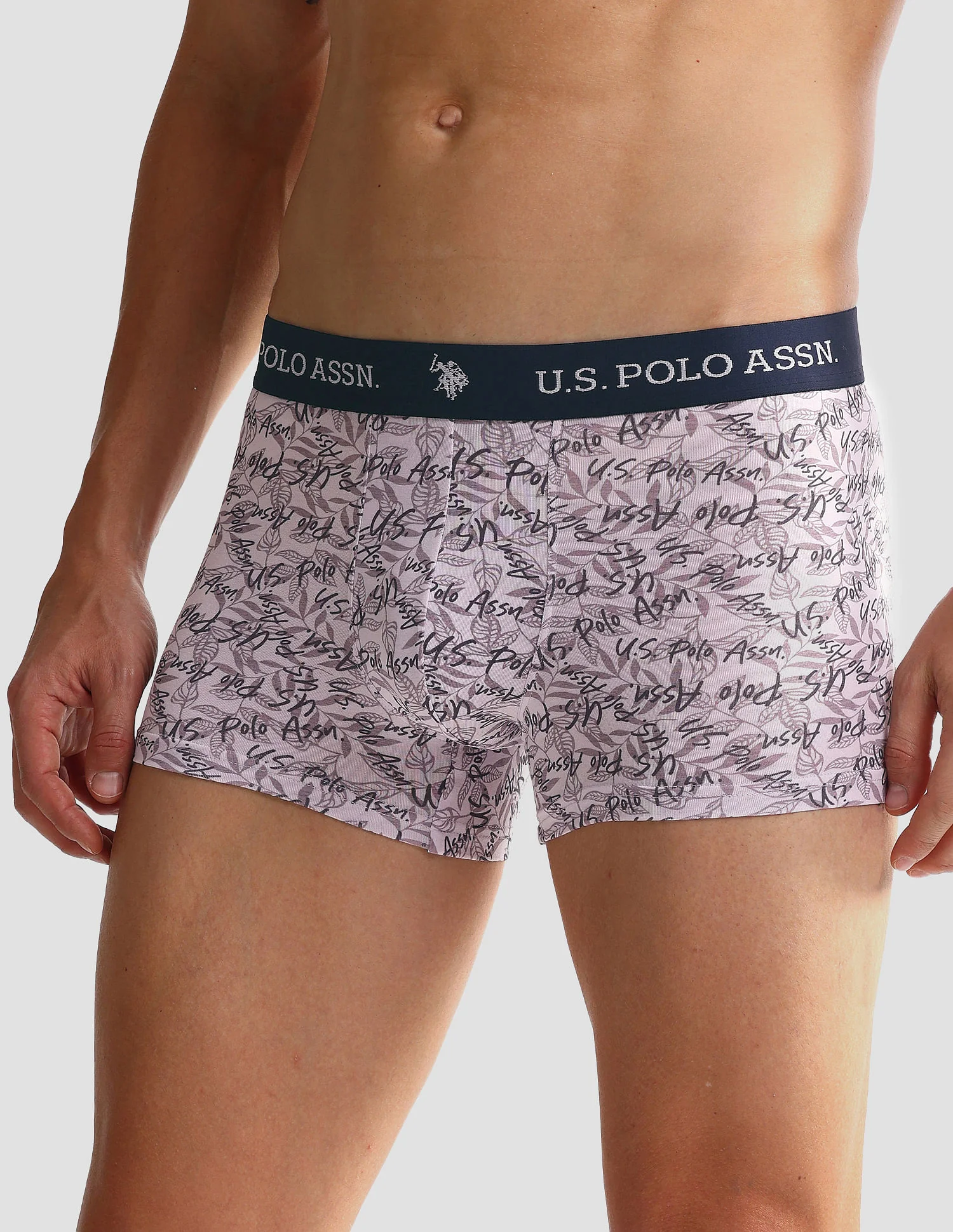 Elastic Waistband Ribbed OET08 Trunks - Pack Of 3 - Image 6
