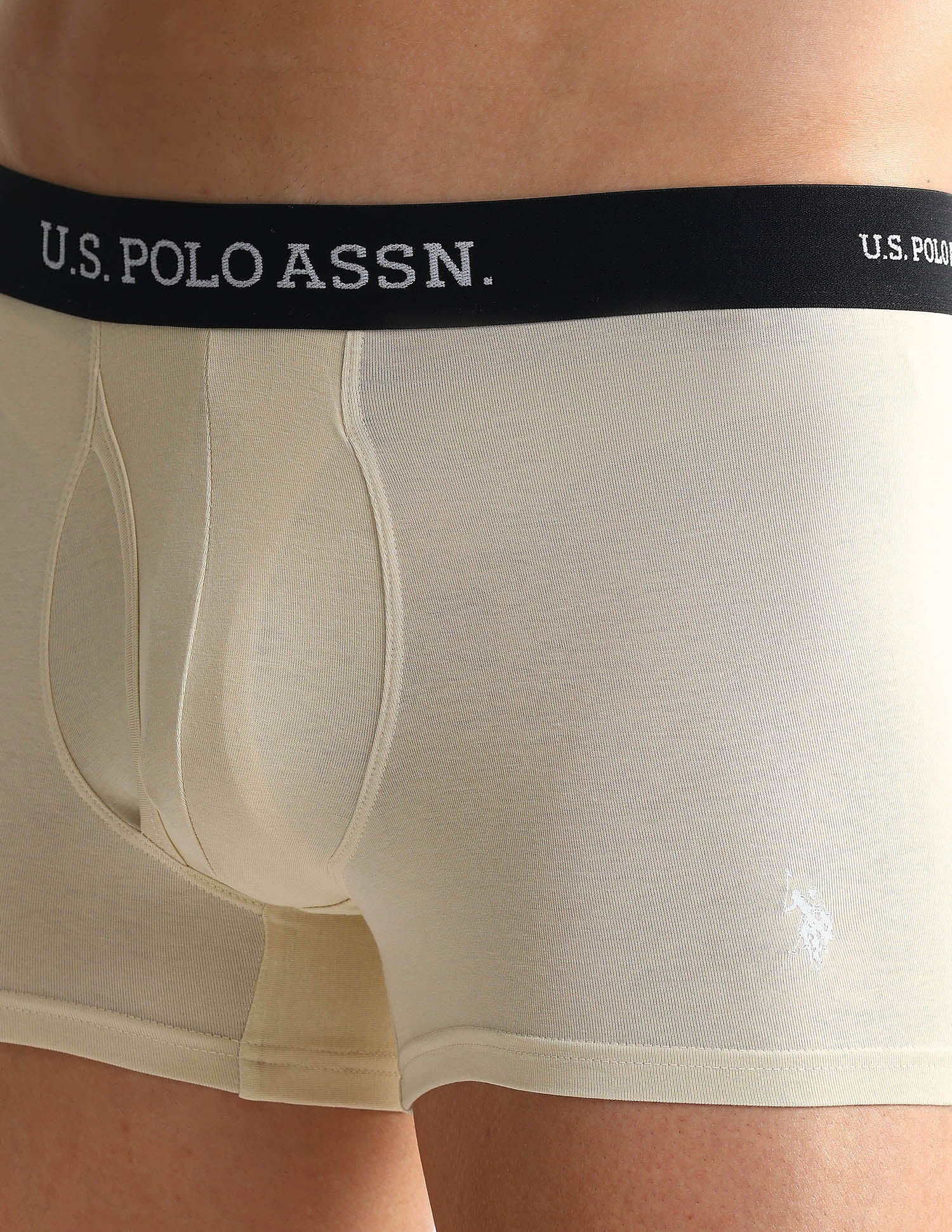 Elastic Waistband Ribbed Solid OET011 Trunks - Pack Of 2 - Image 9