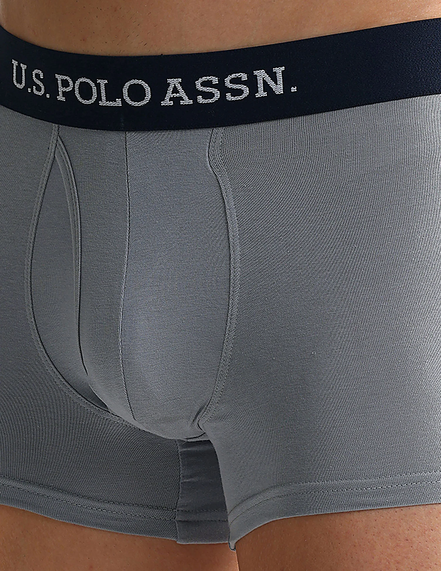 Elastic Waistband Ribbed Solid OET011 Trunks - Pack Of 2 - Image 9