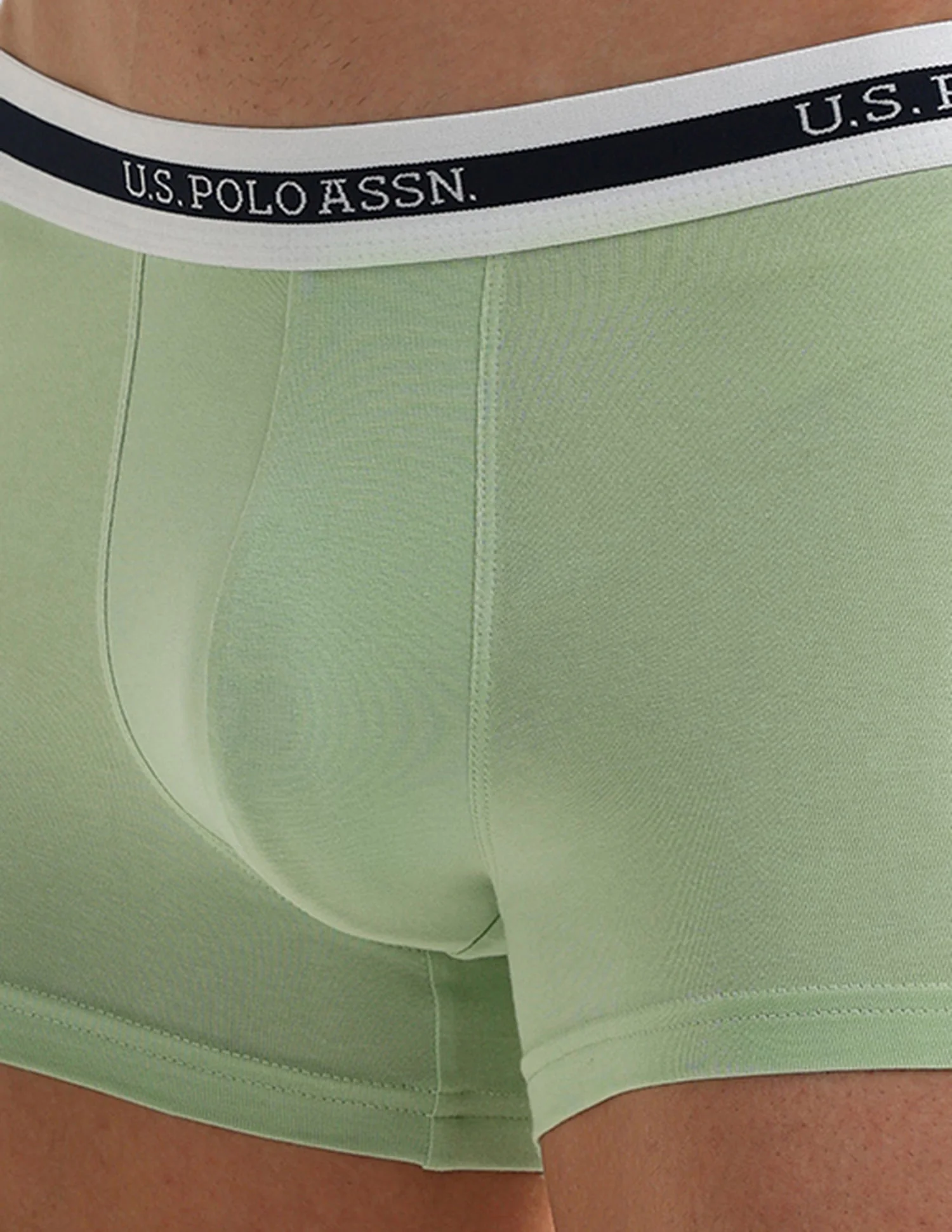 Elastic Waistband Ribbed Solid OET09 Trunks - Pack Of 2 - Image 8