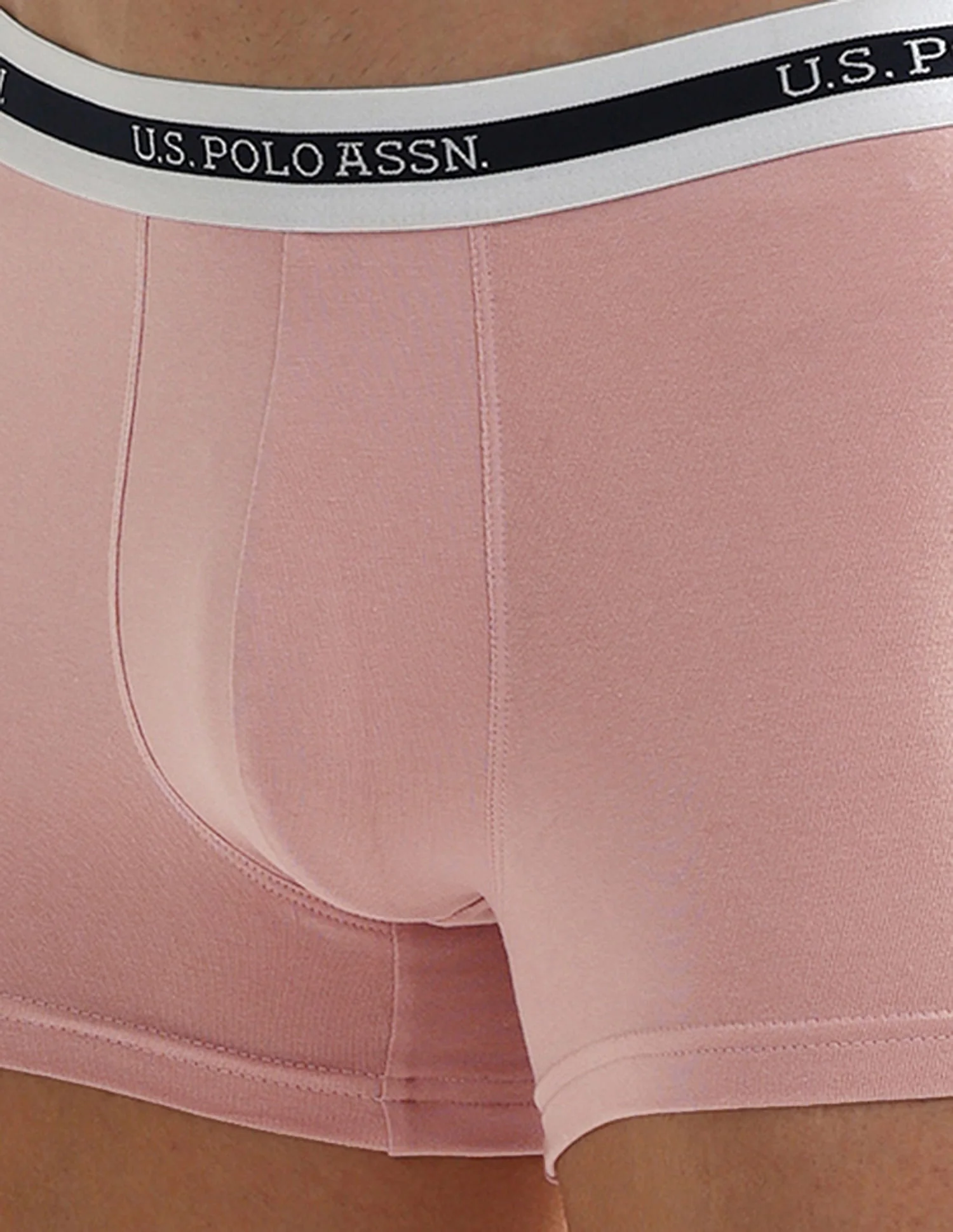 Elastic Waistband Ribbed Solid OET09 Trunks - Pack Of 2 - Image 9