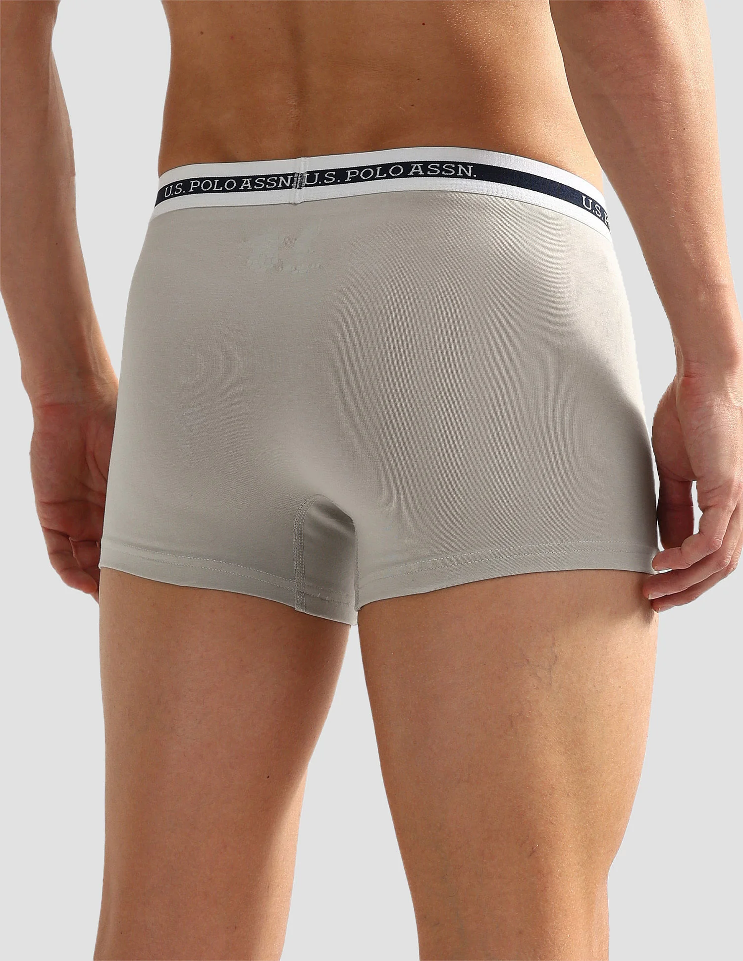 Elastic Waistband Ribbed Solid OET09 Trunks - Pack Of 2 - Image 6