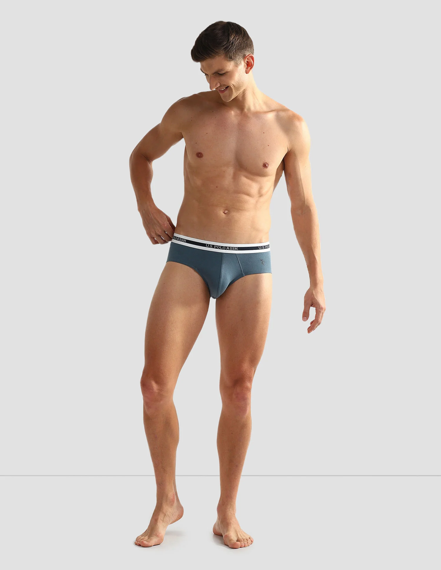 Elasticized Waist OEB09 Briefs - Pack Of 2 - Image 3