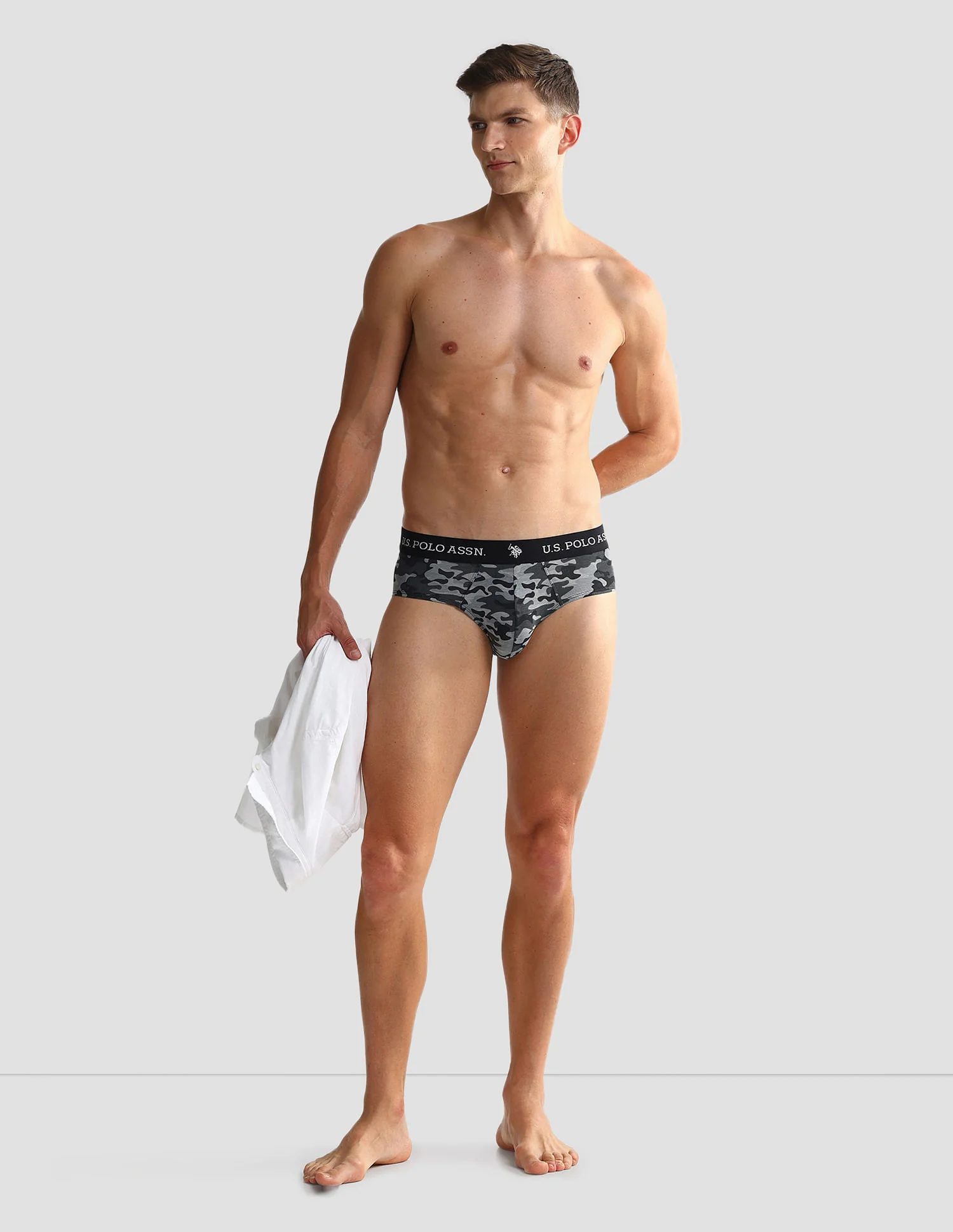 Elasticized Waist OEB09 Briefs - Pack Of 2 - Image 3