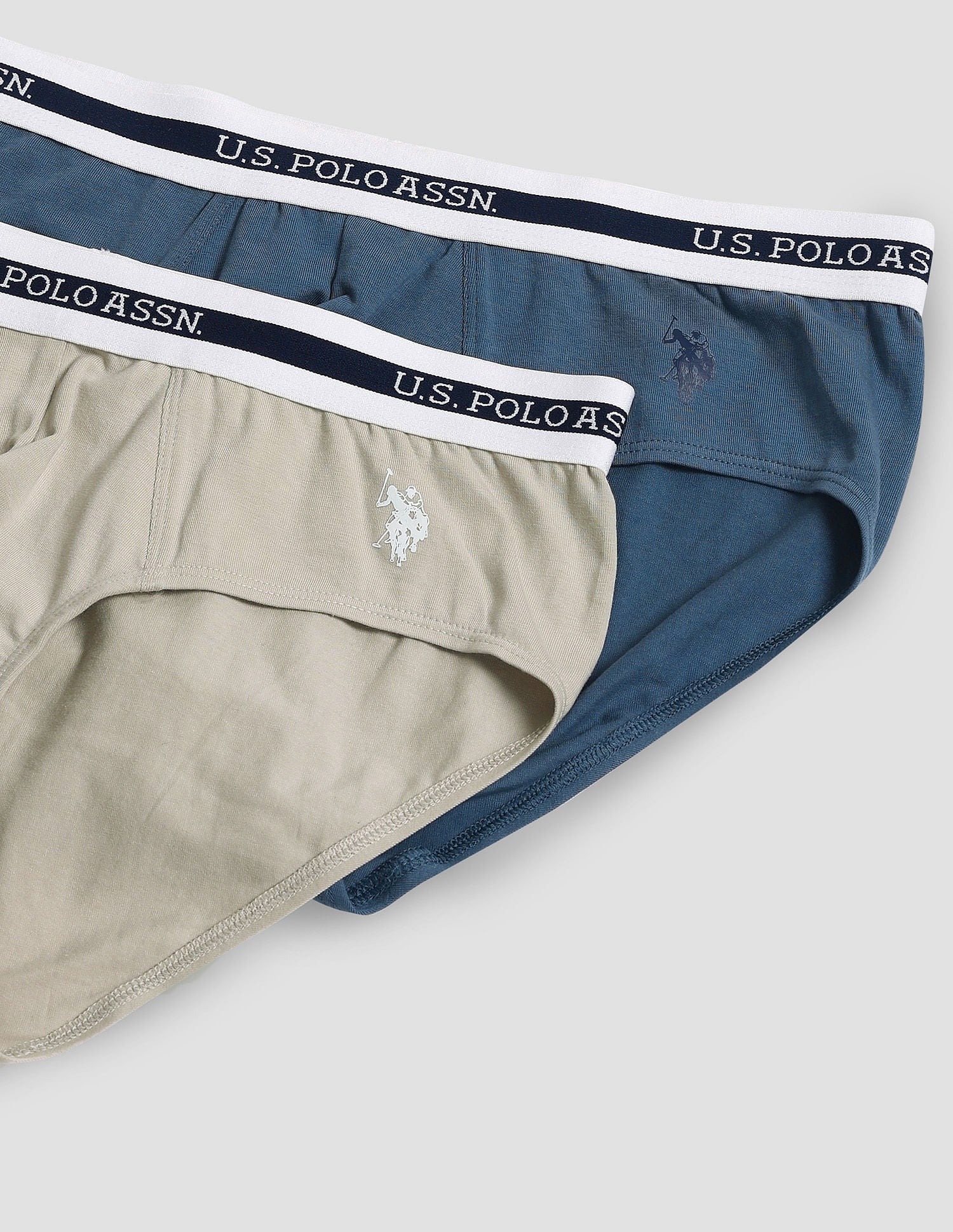 Elasticized Waist OEB09 Briefs - Pack Of 2 - Image 2